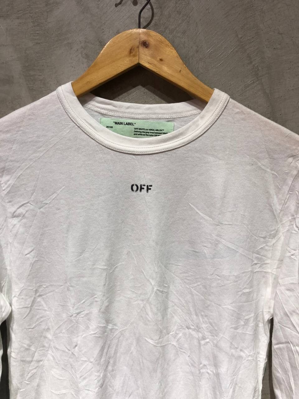 Off-White Off-White Acrylic Arrows Long sleeves Shirt Size US S / EU 44-46 / 1 - 7 Thumbnail