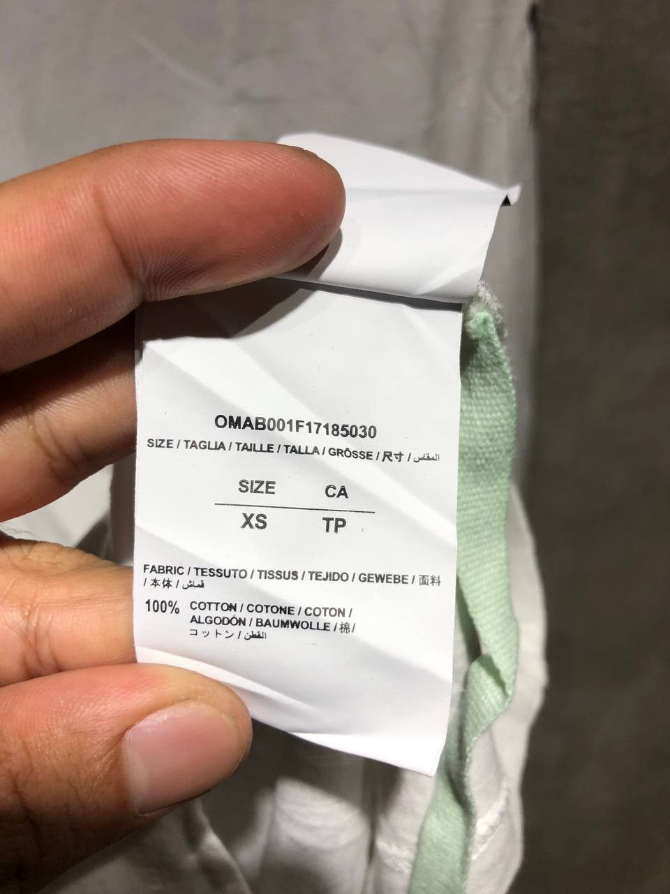 Off-White Off-White Acrylic Arrows Long sleeves Shirt Size US S / EU 44-46 / 1 - 15 Thumbnail