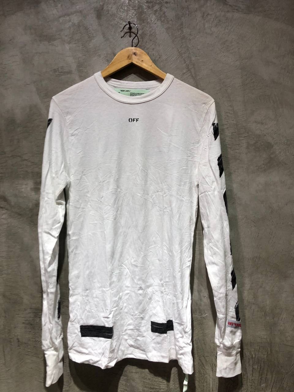 Off-White Off-White Acrylic Arrows Long sleeves Shirt Size US S / EU 44-46 / 1 - 2 Thumbnail