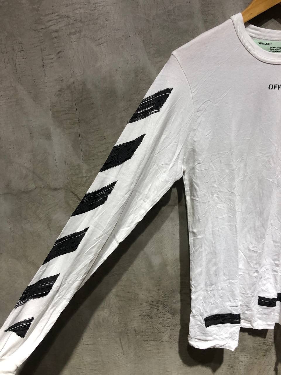 Off-White Off-White Acrylic Arrows Long sleeves Shirt Size US S / EU 44-46 / 1 - 8 Thumbnail