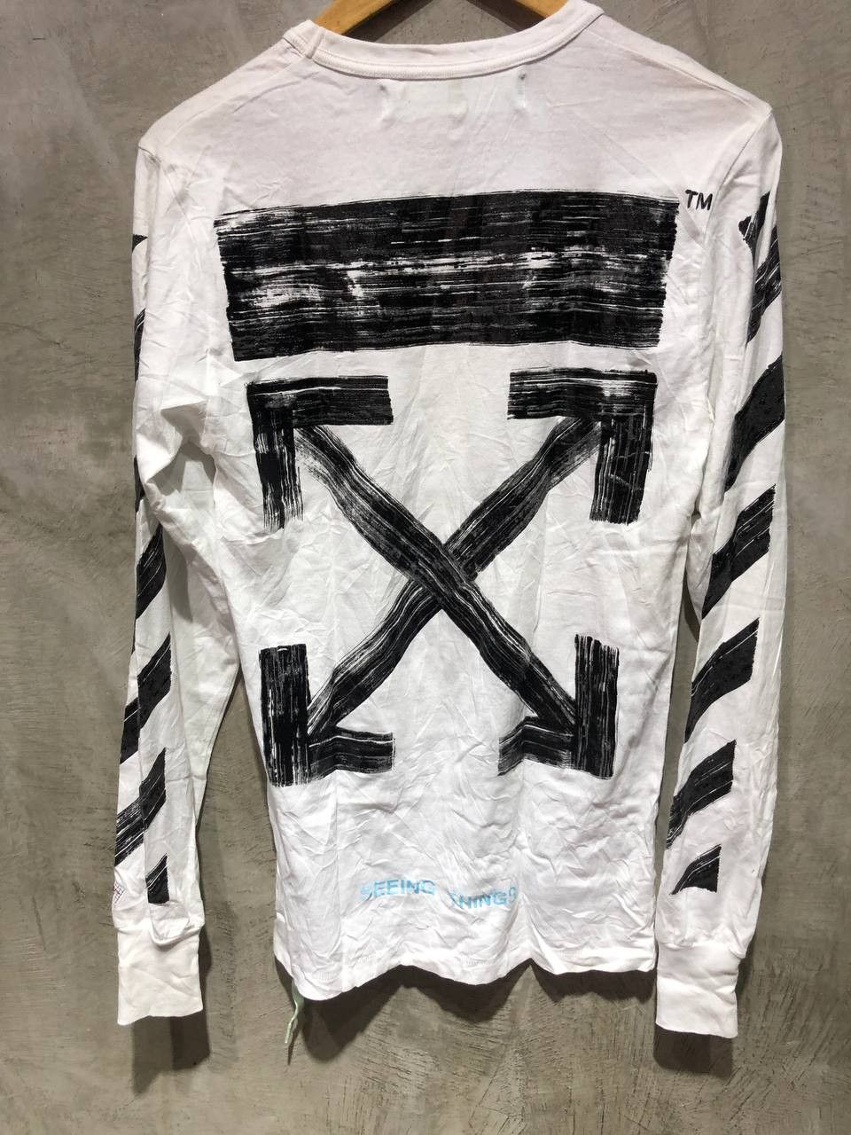Off-White Off-White Acrylic Arrows Long sleeves Shirt Size US S / EU 44-46 / 1 - 1 Thumbnail