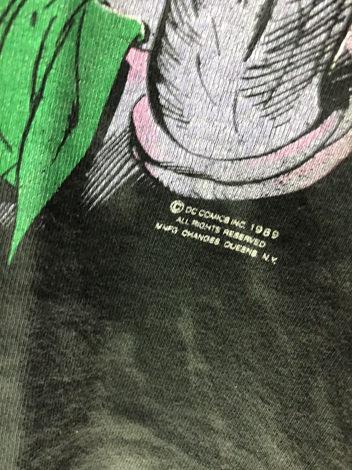 DC Comics × Fruit Of The Loom × Vintage 🔥rare🔥Vintage joker dc comics tshirt tie dye by FOTL Size US L / EU 52-54 / 3 - 5 Thumbnail