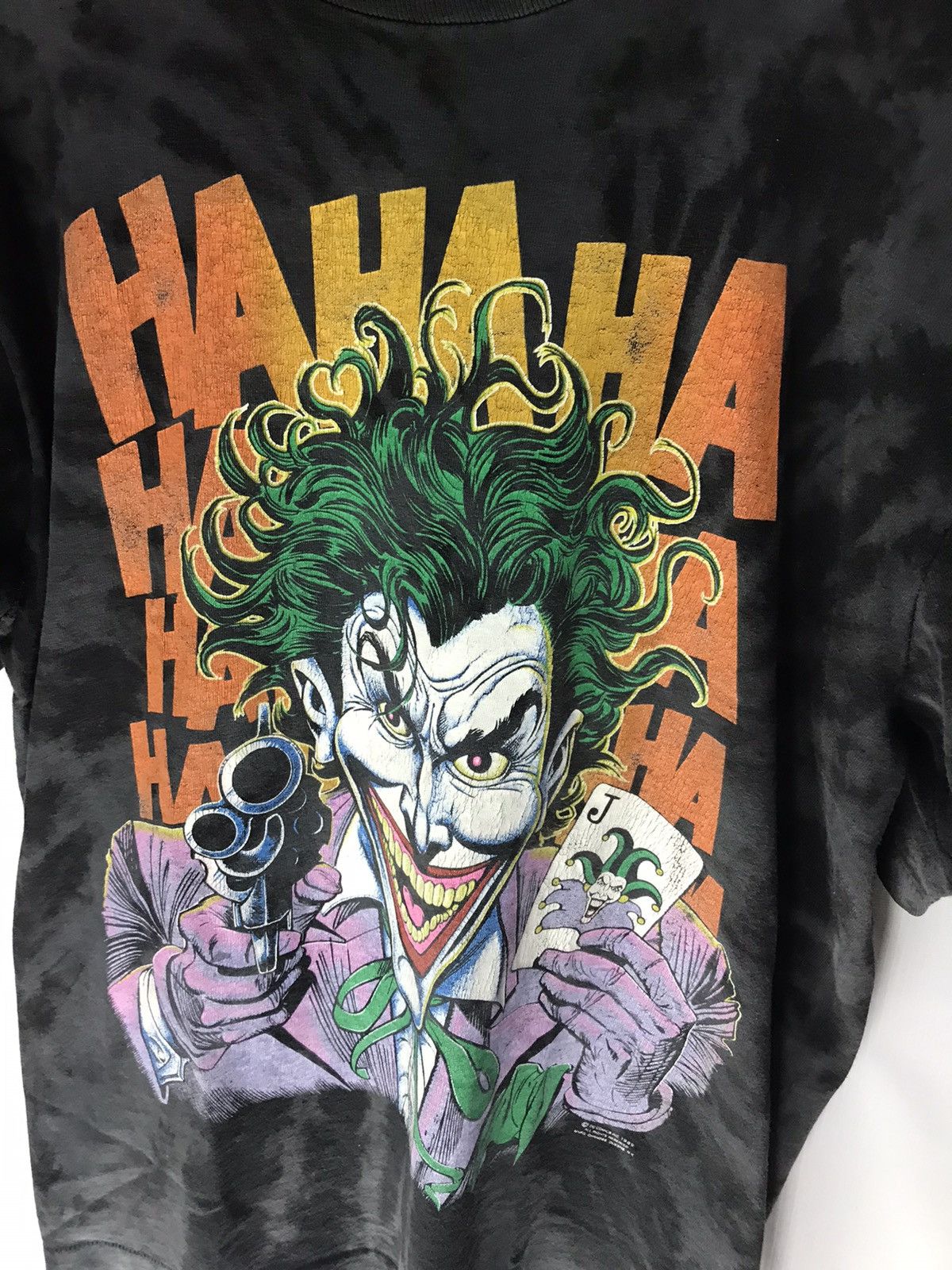 DC Comics × Fruit Of The Loom × Vintage 🔥rare🔥Vintage joker dc comics tshirt tie dye by FOTL Size US L / EU 52-54 / 3 - 4 Thumbnail