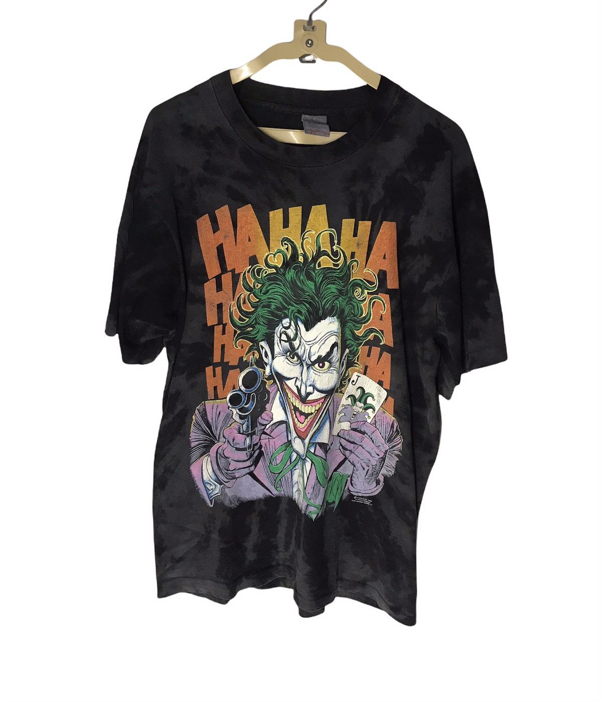 DC Comics × Fruit Of The Loom × Vintage 🔥rare🔥Vintage joker dc comics tshirt tie dye by FOTL Size US L / EU 52-54 / 3 - 8 Thumbnail