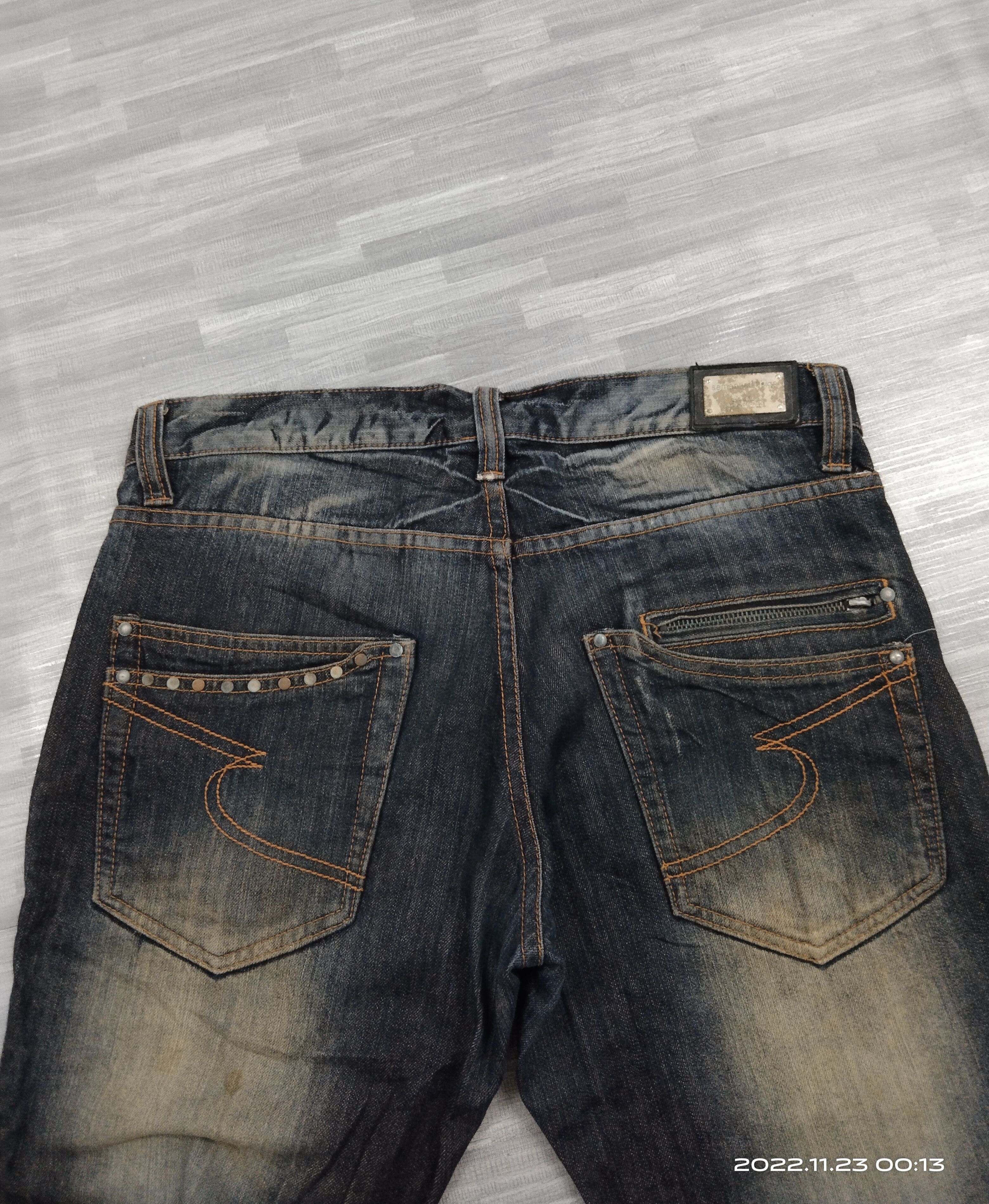 semanticdesign SUPER SICK RUSTY🔥DISTRESSED SEMANTIC DENIM PANTS Size US 31 - 4 Thumbnail