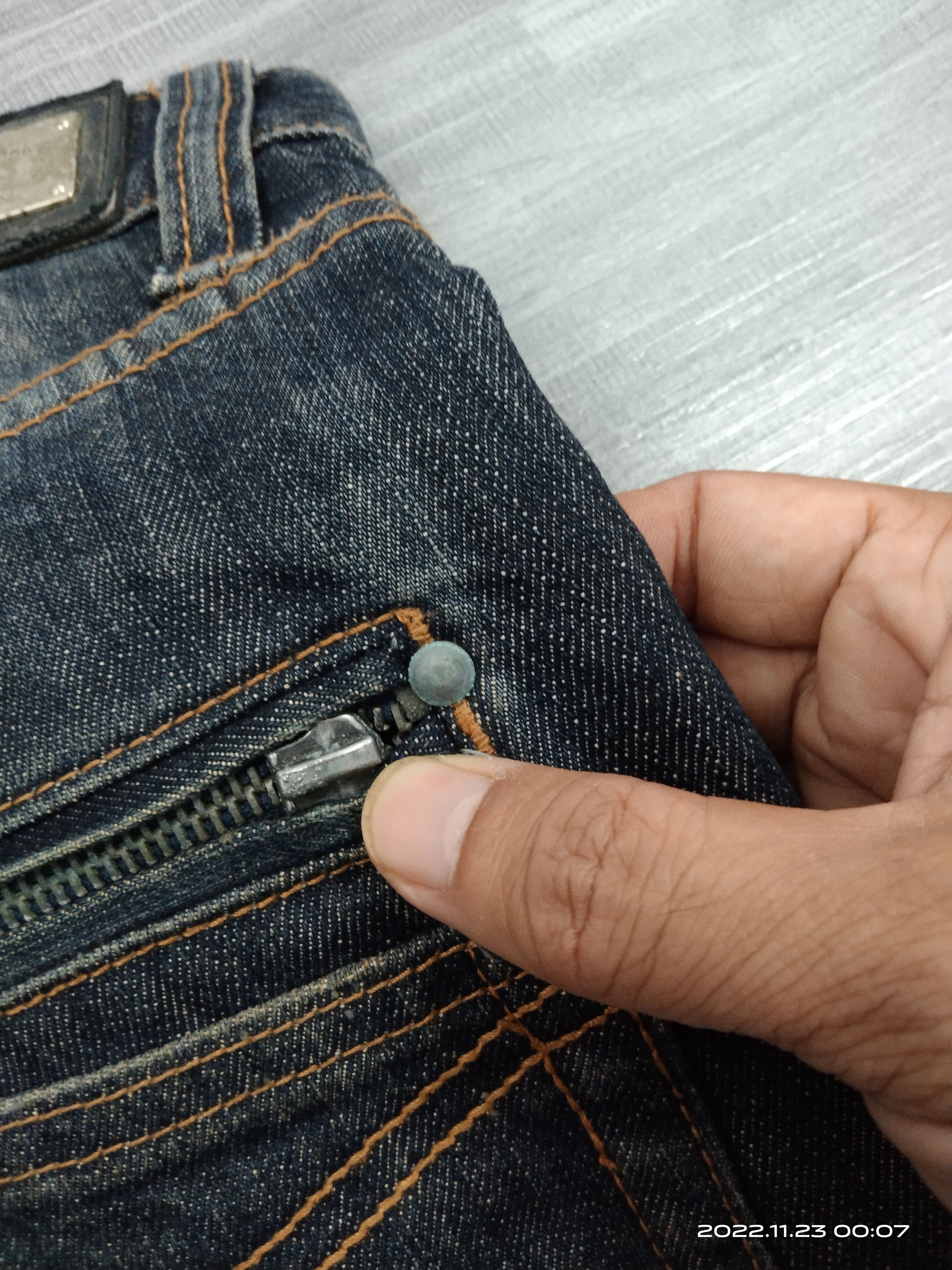 semanticdesign SUPER SICK RUSTY🔥DISTRESSED SEMANTIC DENIM PANTS Size US 31 - 7 Thumbnail