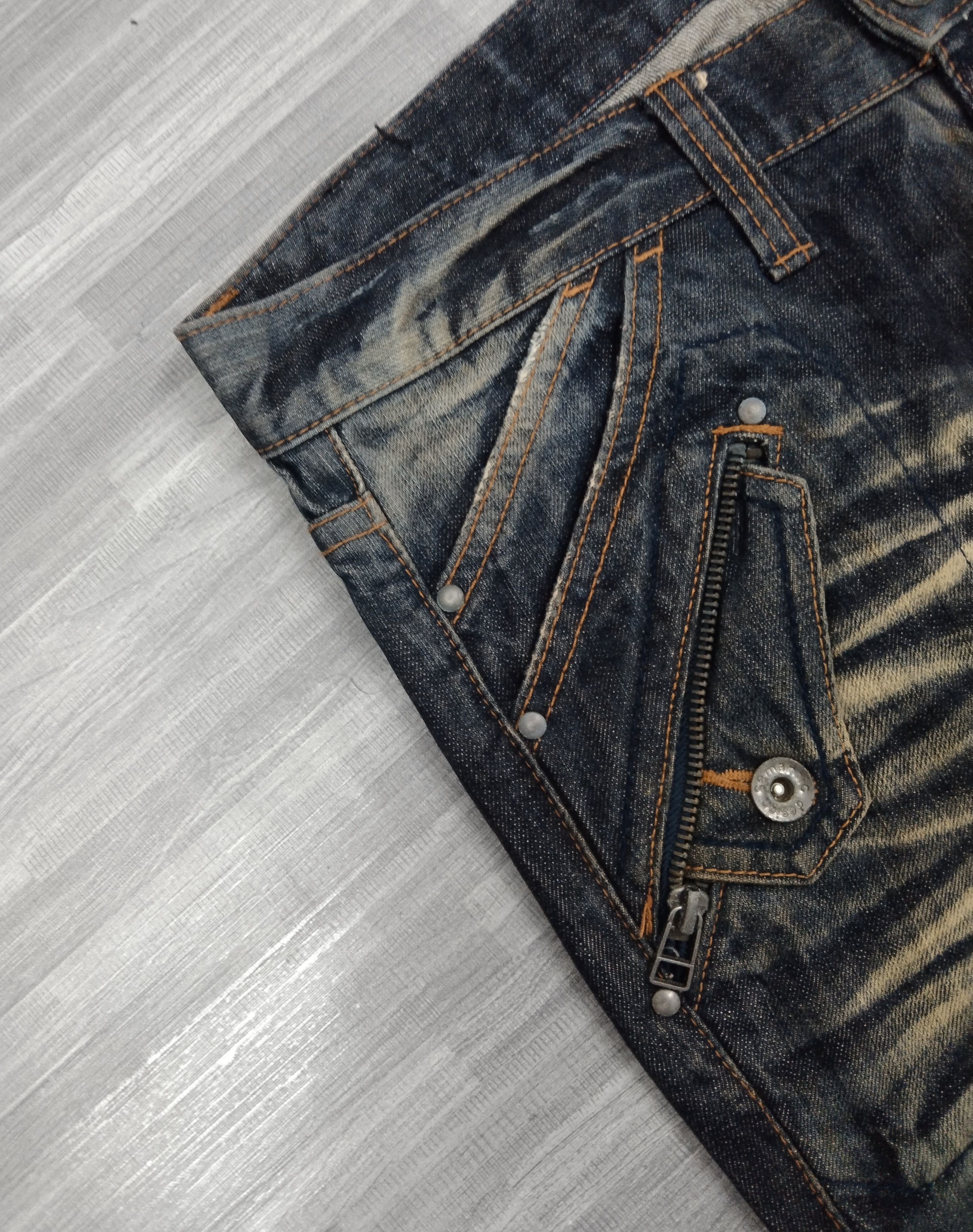 semanticdesign SUPER SICK RUSTY🔥DISTRESSED SEMANTIC DENIM PANTS Size US 31 - 5 Thumbnail