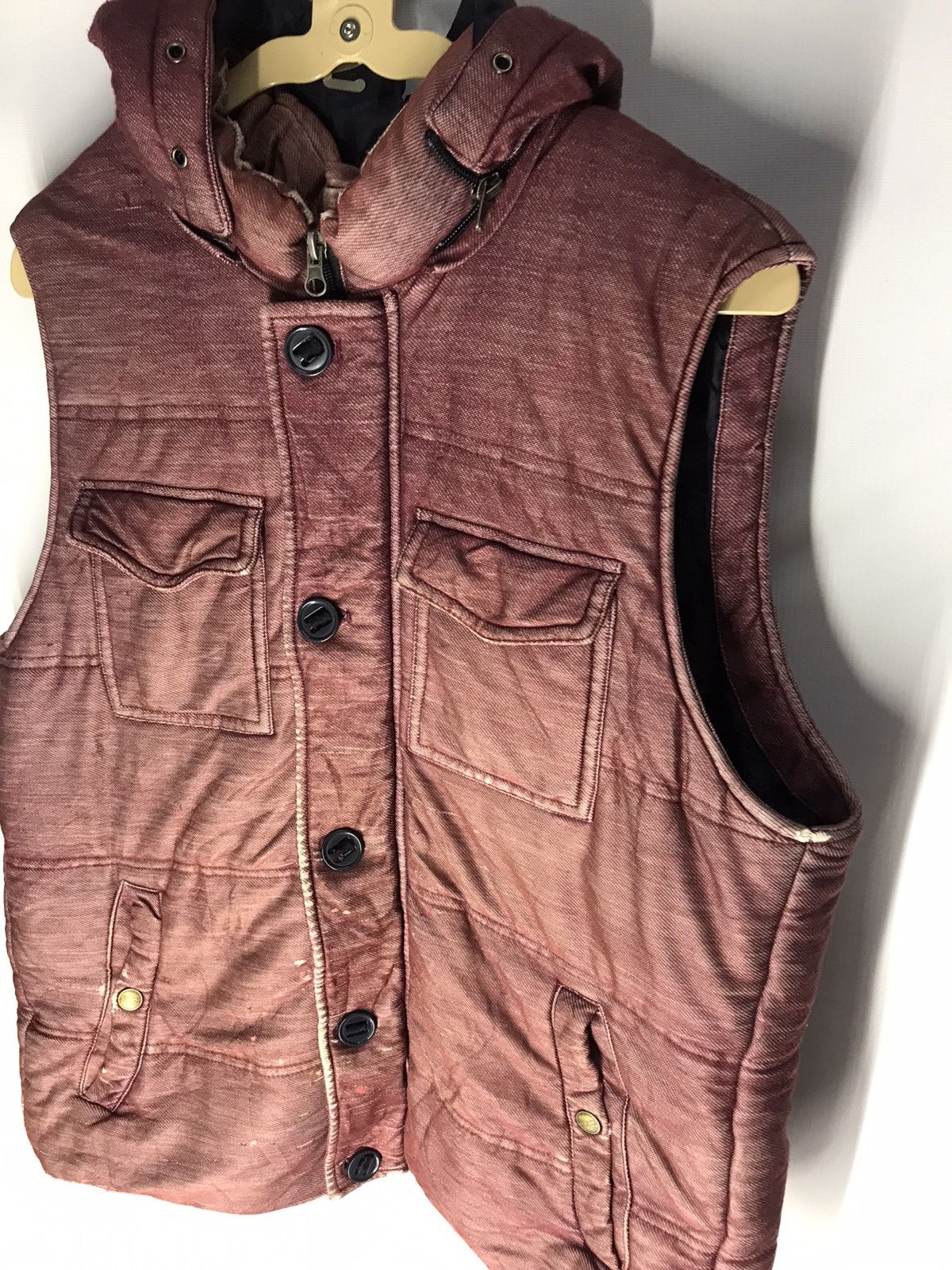 Dickies Dickies sleeveless jacket with hoodie distressed Size US M / EU 48-50 / 2 - 5 Thumbnail