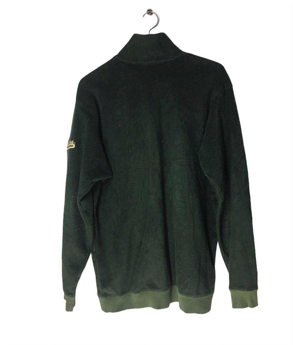 MLB × Uniqlo × Vintage MLB Oakland X Uniqlo half zipper GREEN COLOUR Size US L / EU 52-54 / 3 - 2 Thumbnail