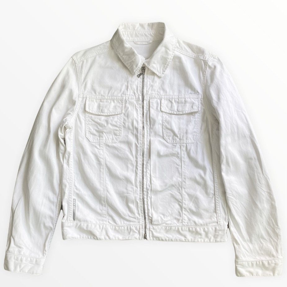 Prada Double Pocket Denim Jacket Size US M / EU 48-50 / 2 - 1 Thumbnail