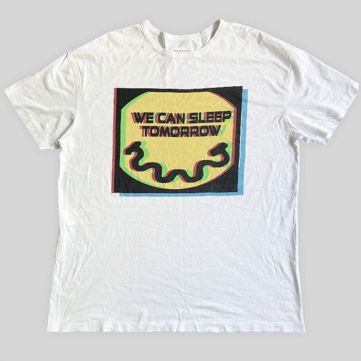 Maison Margiela SS19 Margiela We Can Sleep Tomorrow Oversize T Shirt Size US S / EU 44-46 / 1 - 2 Thumbnail