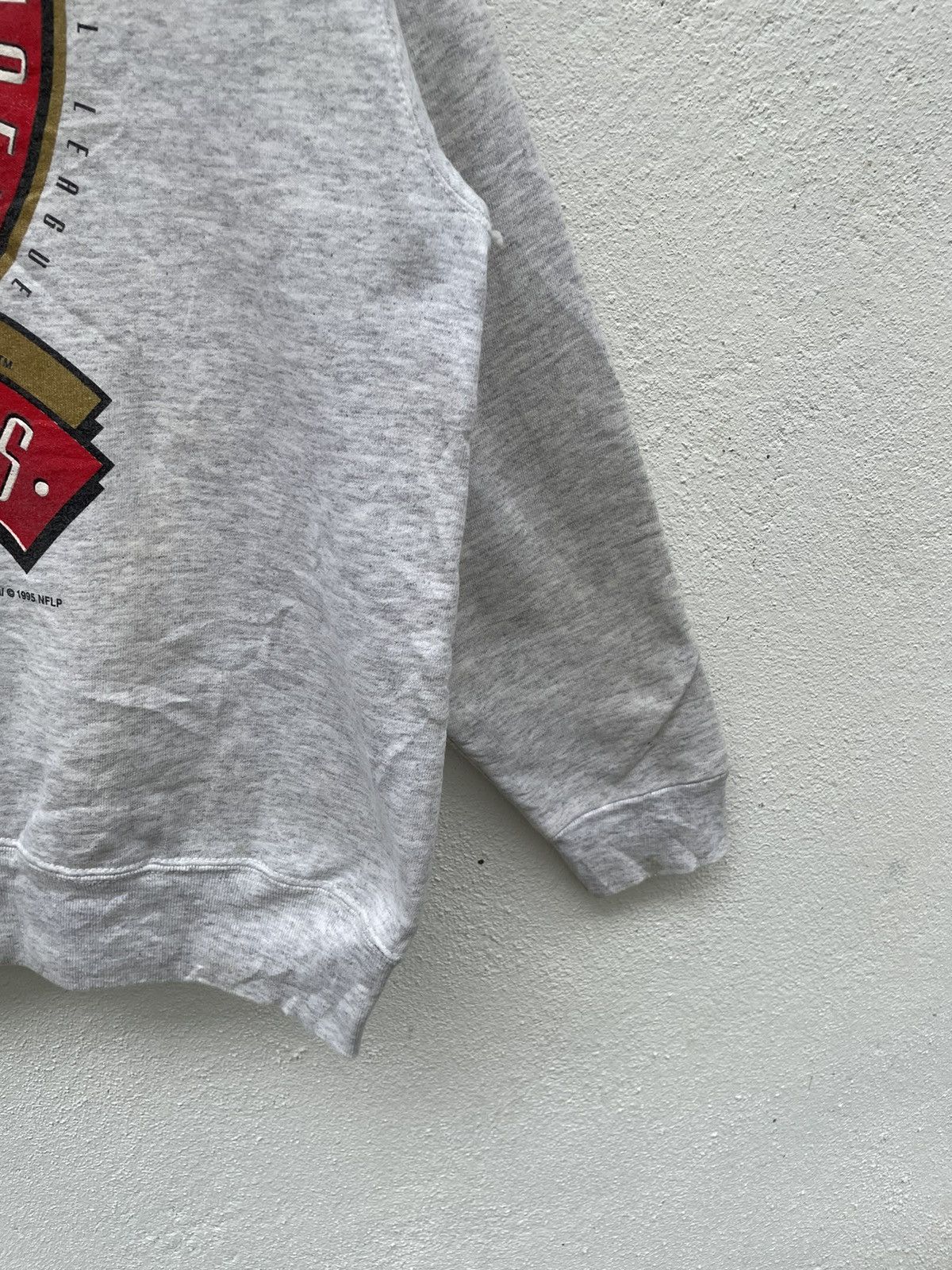 NFL × Salem Sportswear × Vintage Vtg 90s San Francisco 49ers NFL crewneck sweatshirt 1995 Size US XL / EU 56 / 4 - 3 Thumbnail
