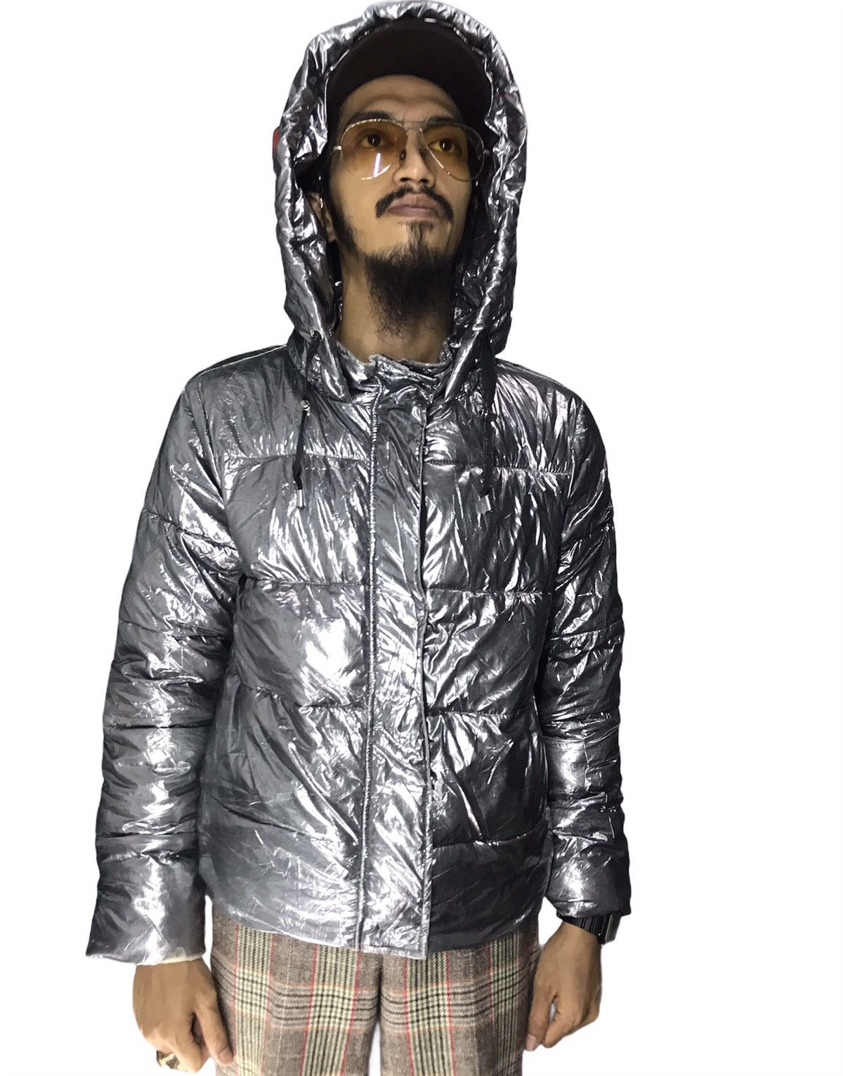 Sisley Sisley puffer jacket with hoodie Size US M / EU 48-50 / 2 - 3 Thumbnail