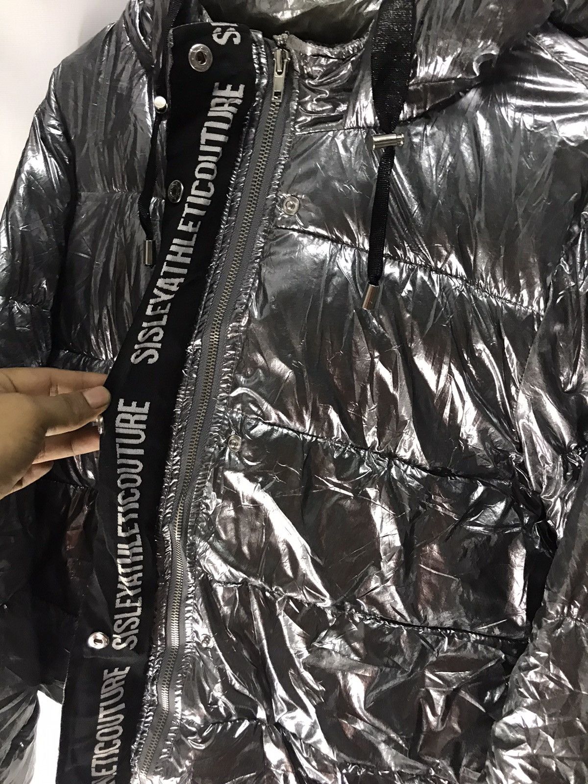Sisley Sisley puffer jacket with hoodie Size US M / EU 48-50 / 2 - 10 Thumbnail