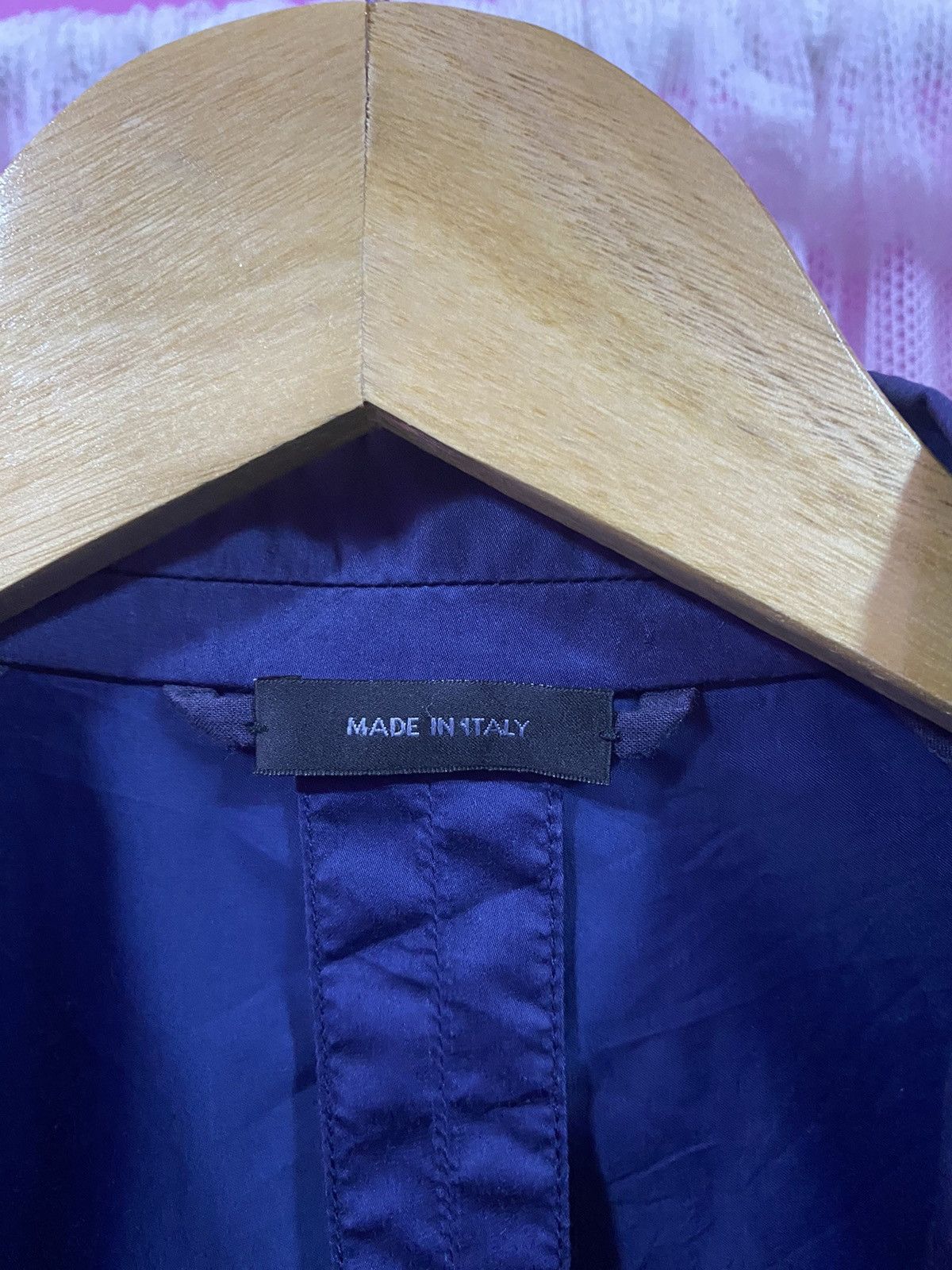 Jil Sander Made In Italy Jil Sander Jacket Suit Navy Blue Size US S / EU 44-46 / 1 - 8 Thumbnail