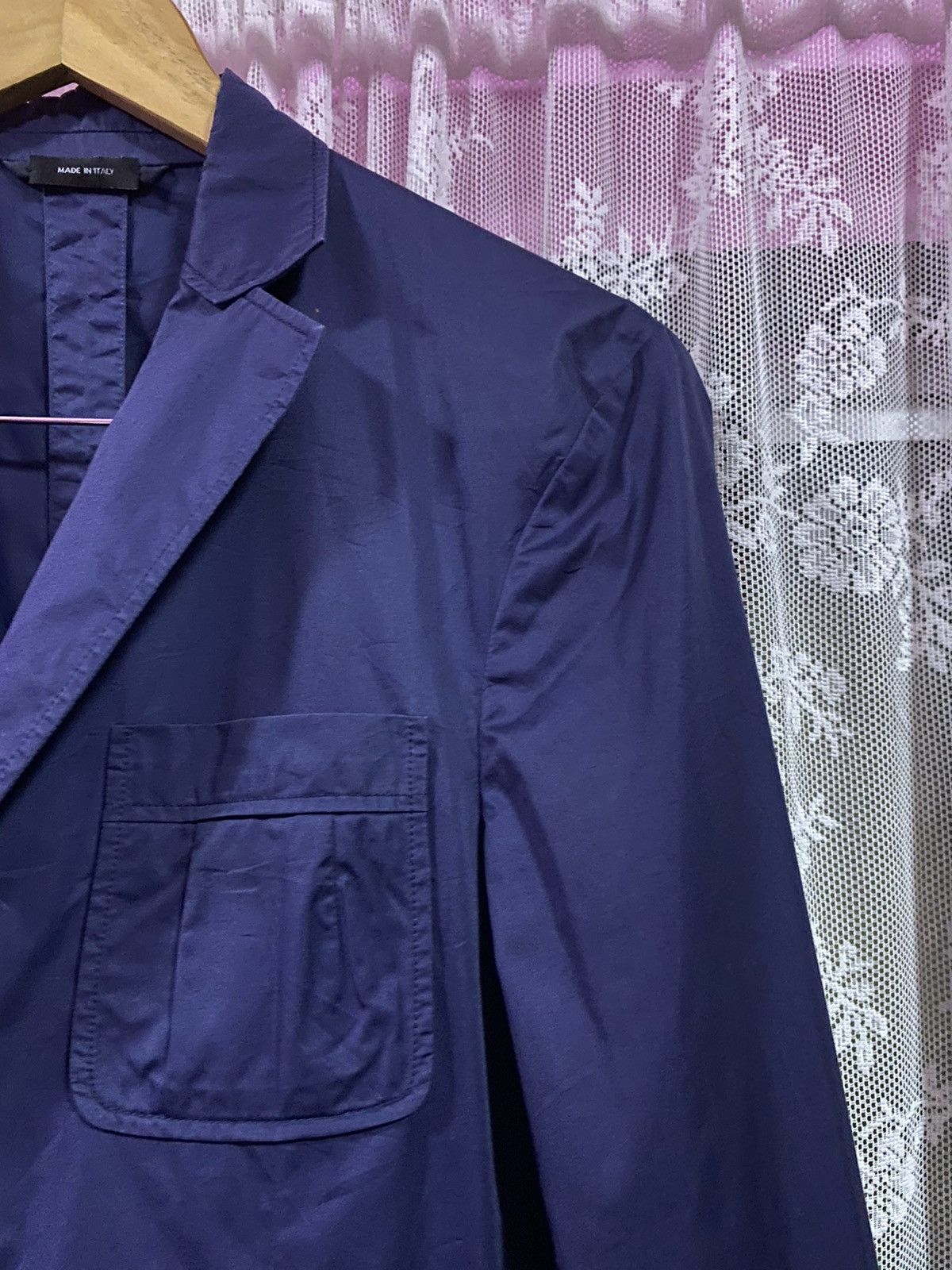 Jil Sander Made In Italy Jil Sander Jacket Suit Navy Blue Size US S / EU 44-46 / 1 - 3 Thumbnail