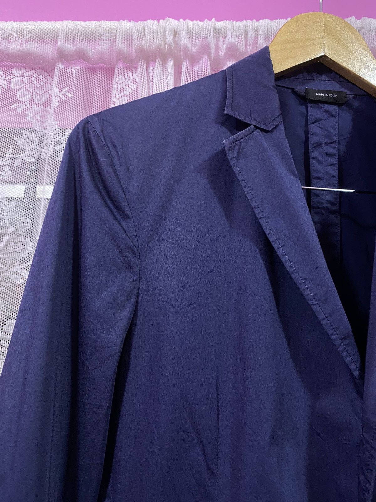 Jil Sander Made In Italy Jil Sander Jacket Suit Navy Blue Size US S / EU 44-46 / 1 - 4 Thumbnail
