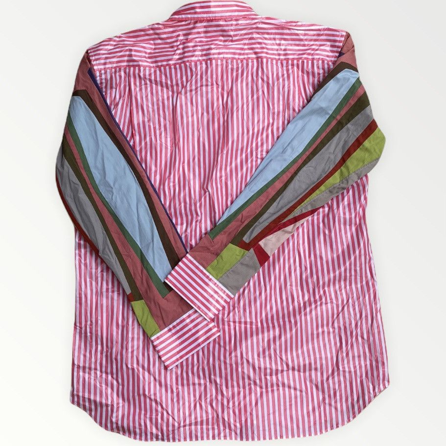 Comme des Garcons × Comme des Garcons SHIRT New With Tag SS20 Waterproof Rubberized Patchwork Shirt Size US M / EU 48-50 / 2 - 3 Thumbnail