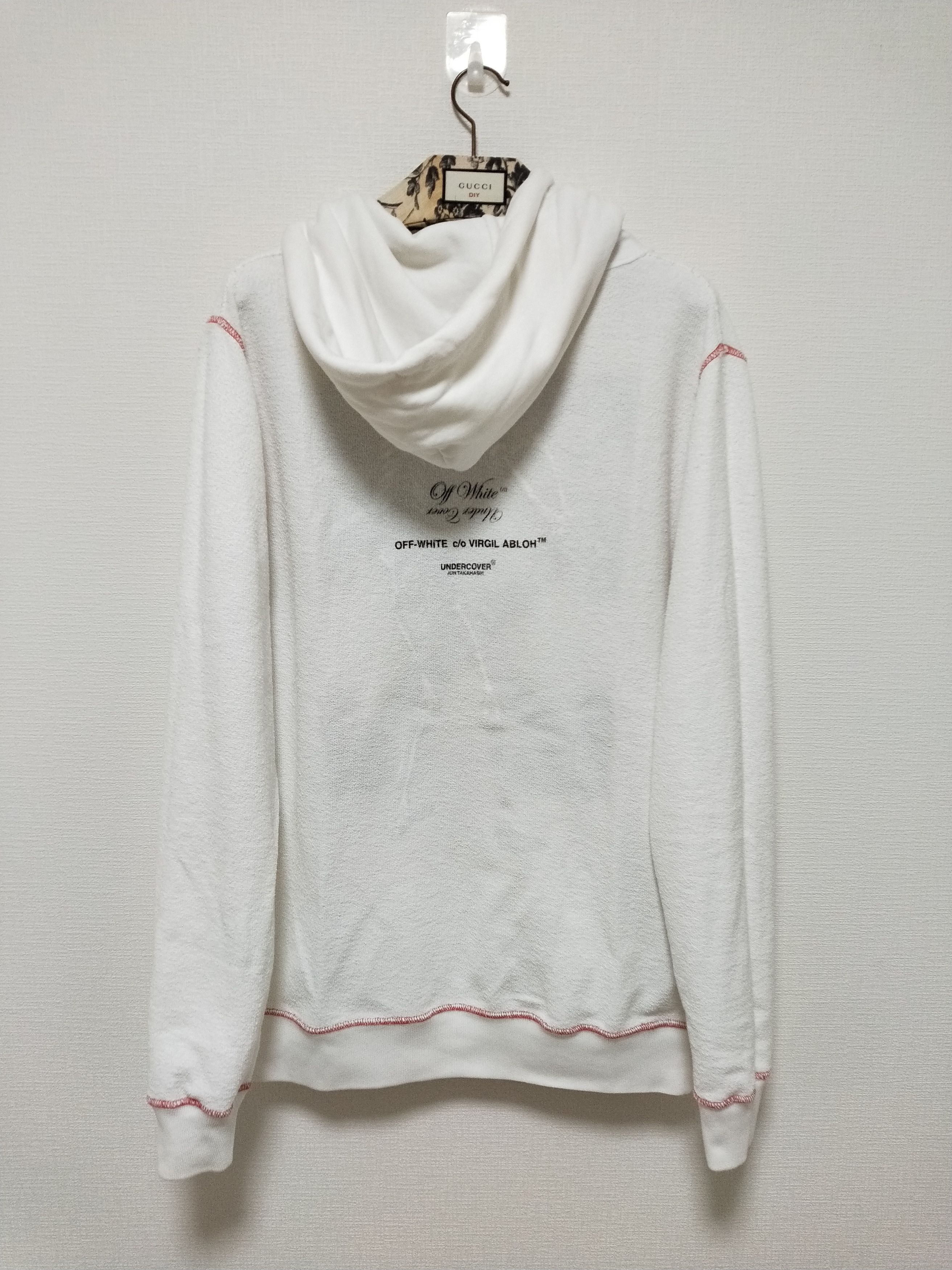 Off-White × Undercover UC Reversible Skeleton Arrows Hoodie Size US M / EU 48-50 / 2 - 5 Thumbnail