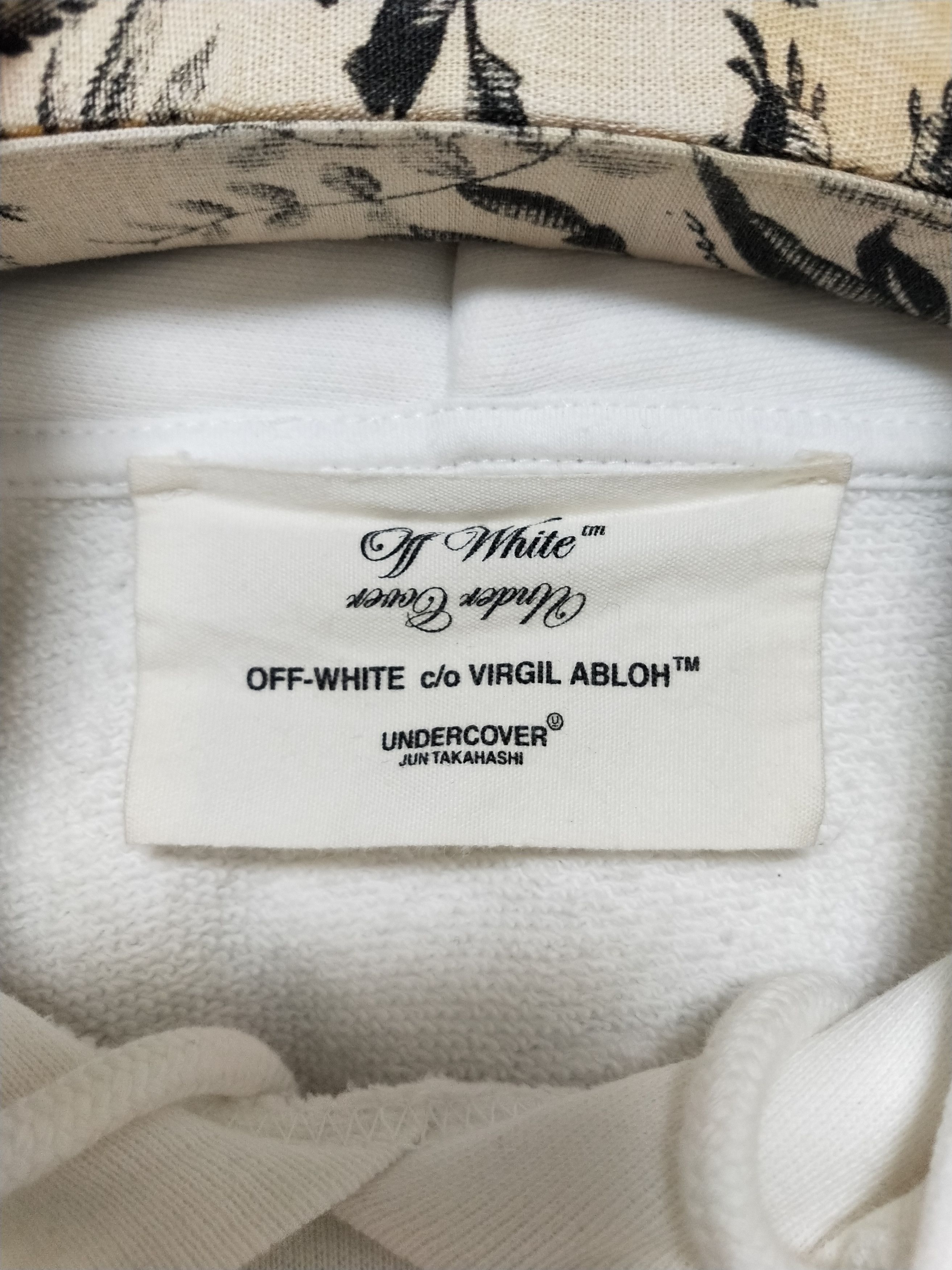 Off-White × Undercover UC Reversible Skeleton Arrows Hoodie Size US M / EU 48-50 / 2 - 6 Thumbnail
