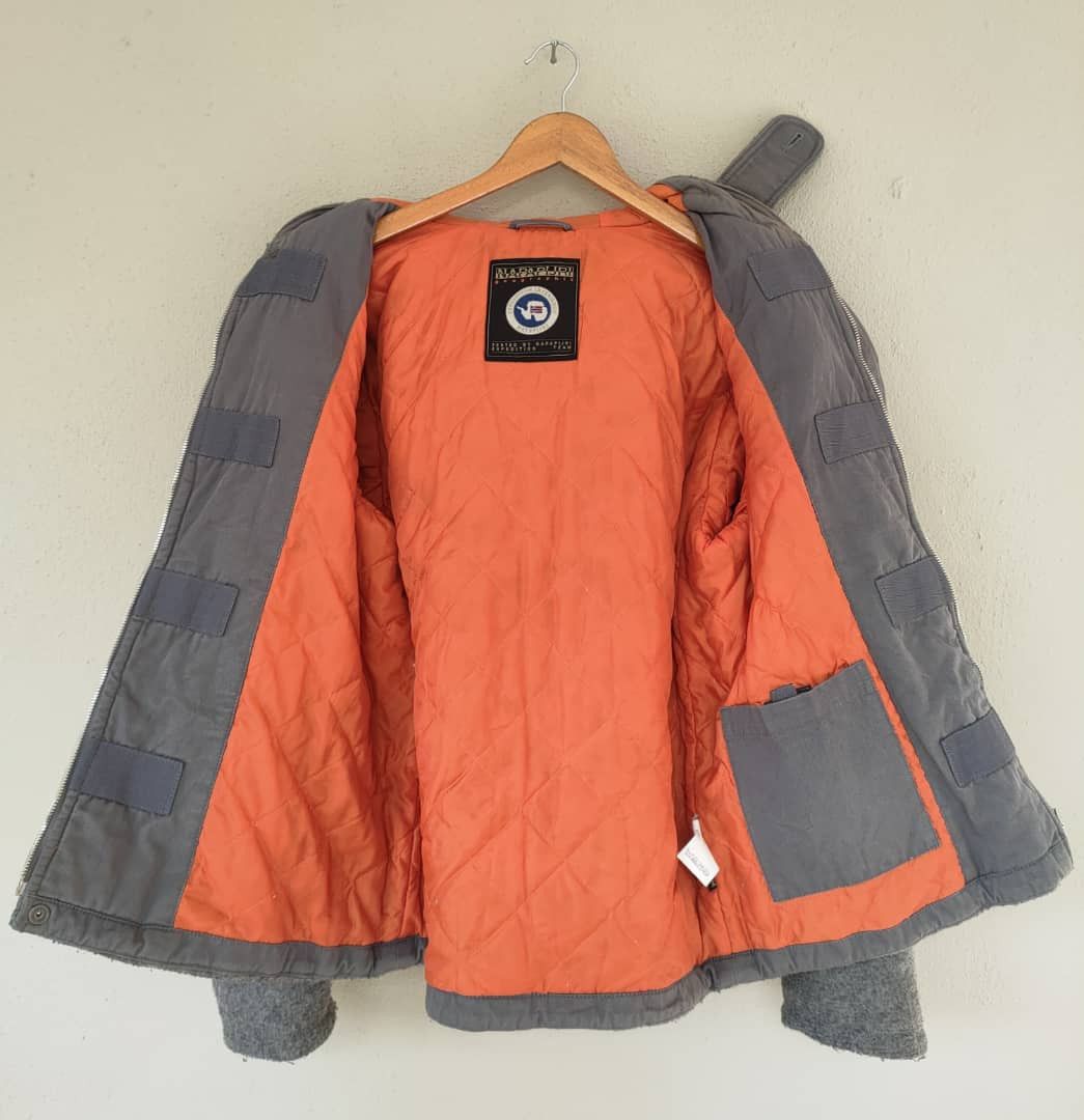 Napapijri Napapijri Stripes Wool Jacket Made in Maldova Size US M / EU 48-50 / 2 - 4 Thumbnail
