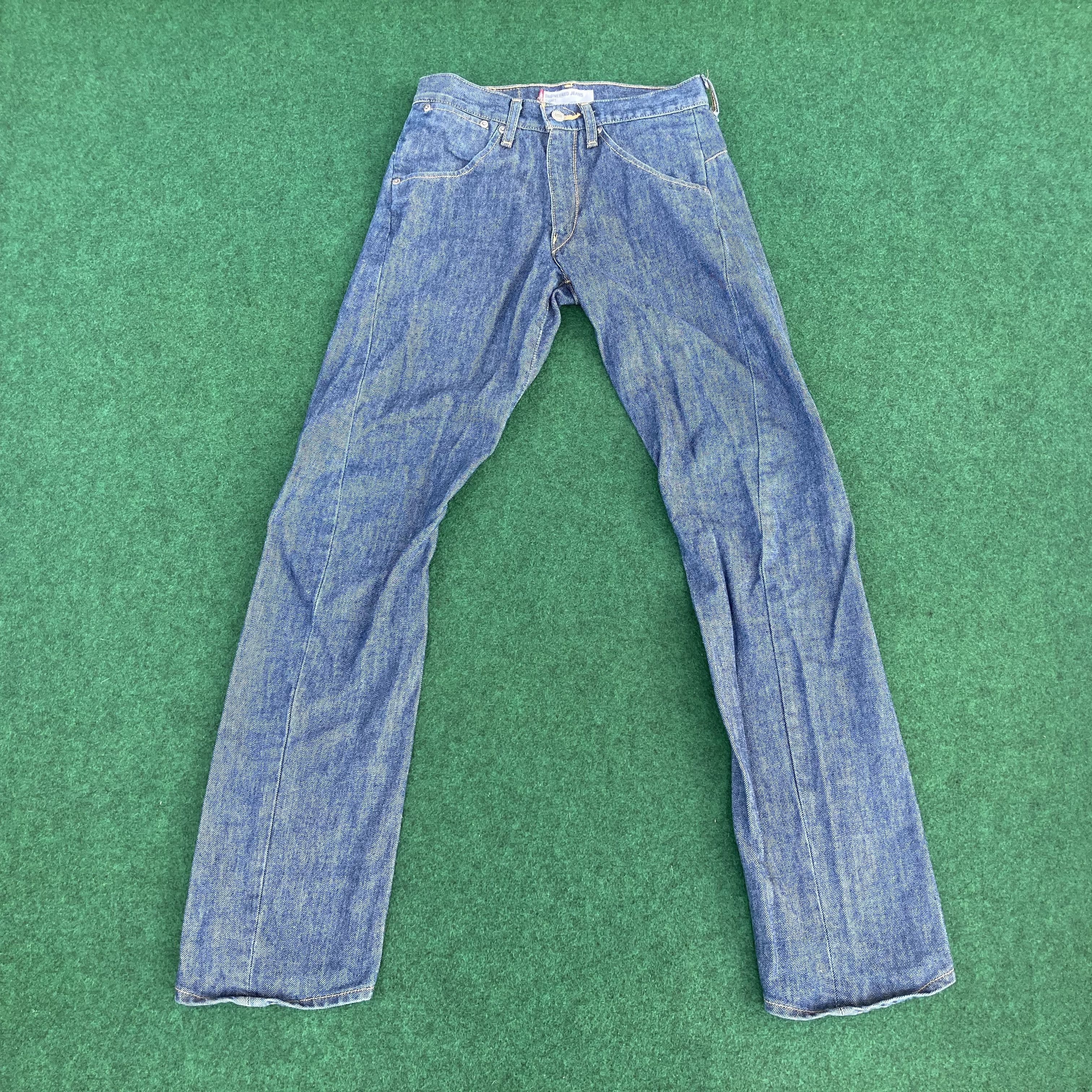 Levi's × Vintage Vtg Levis Engineering Kimura Denim 90s Size 28 Japan Jeans Size 28" / US 6 / IT 42 - 1 Thumbnail