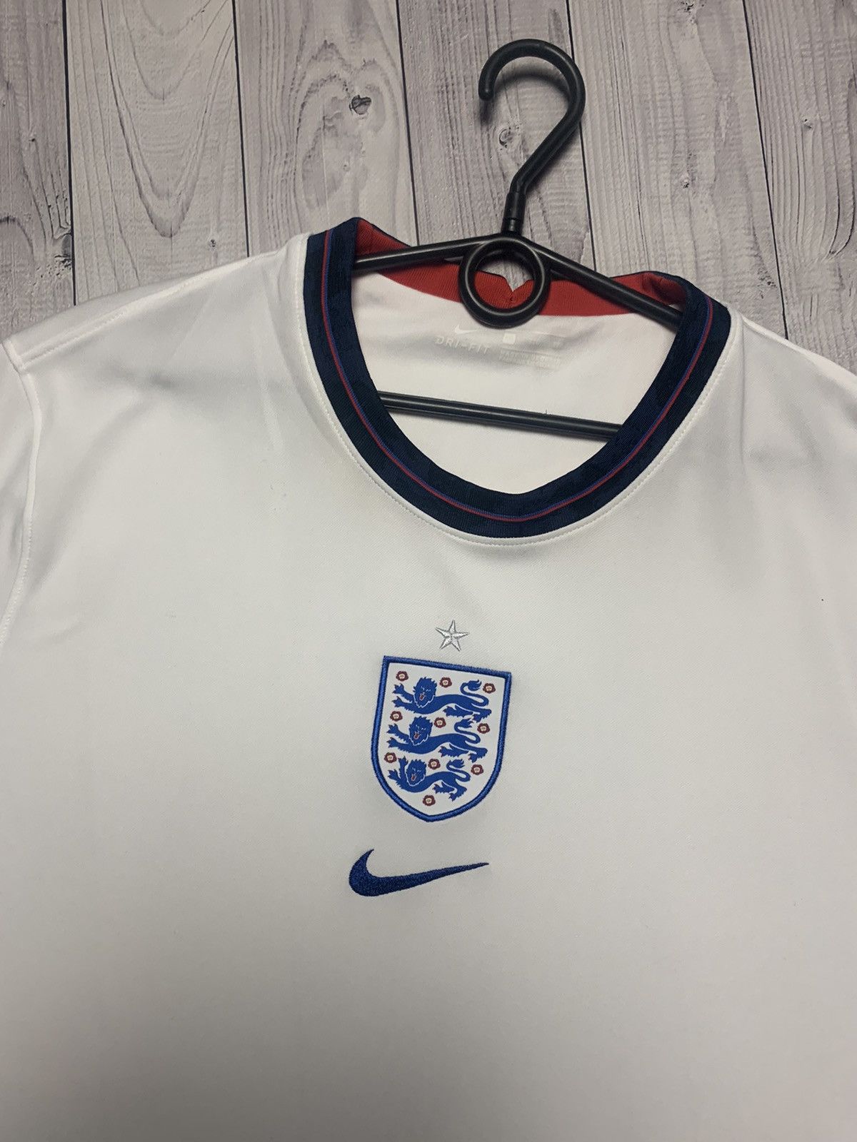 Nike England Soccer jersey Nike logo size XXL Size US XXL / EU 58 / 5 - 2 Thumbnail