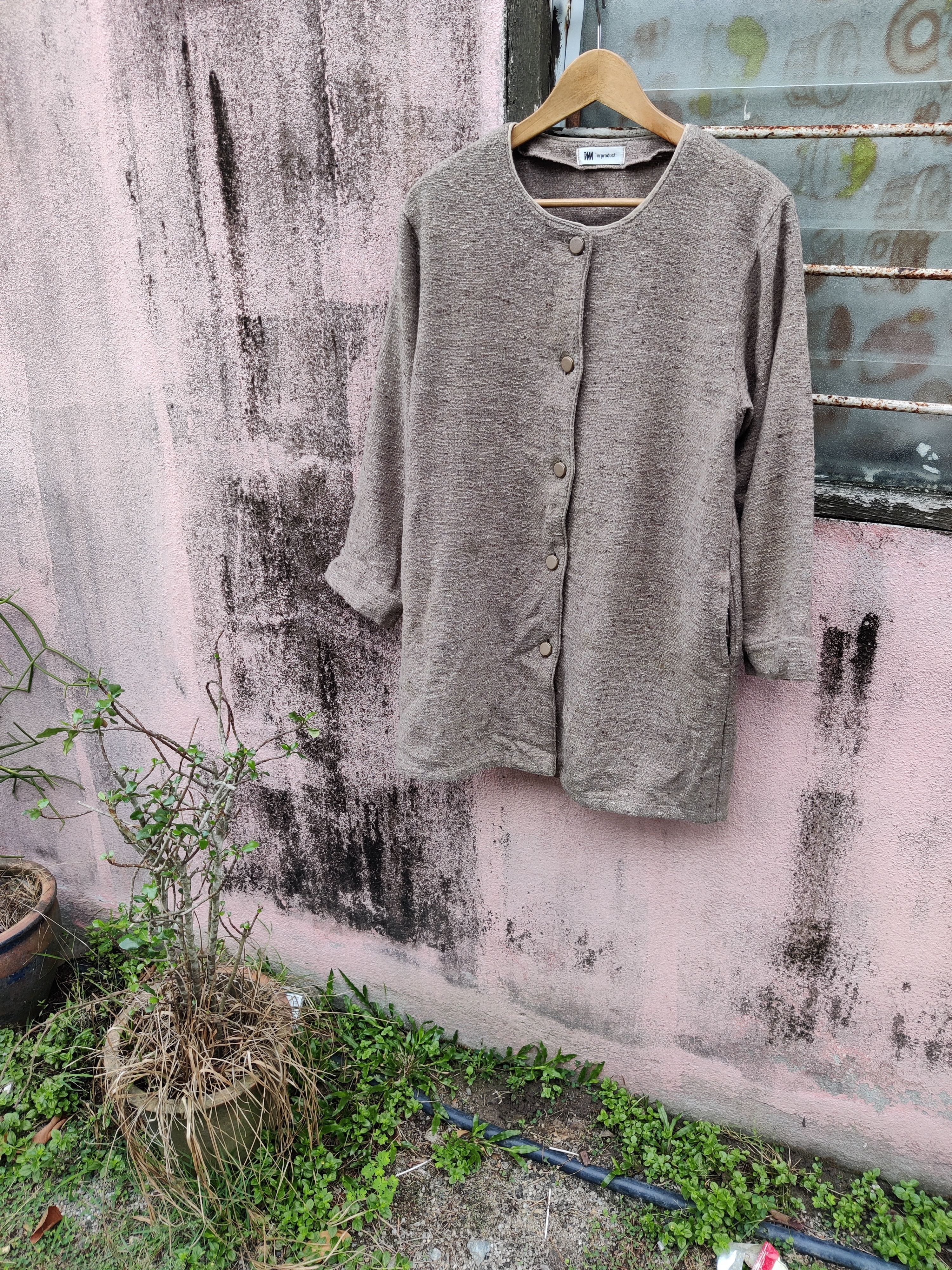 image of Archival Clothing x Issey Miyake Best Offer Vintage Issey Miyake Im Product Wool Shirt (Size Medium