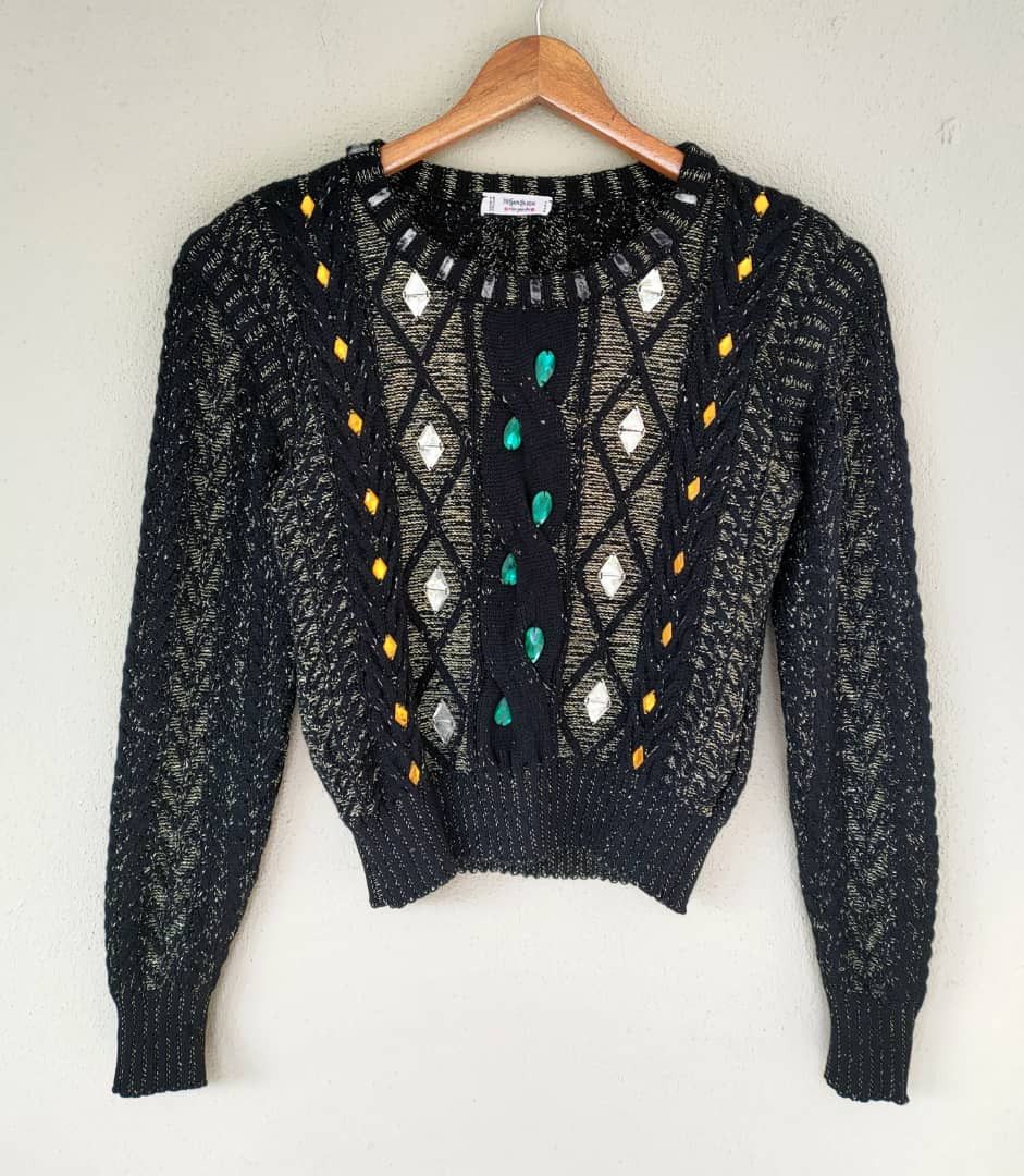 Yves Saint Laurent YSL Rive Gauche Tom Ford Lambs wool Knitwear Size XS / US 0-2 / IT 36-38 - 2 Thumbnail
