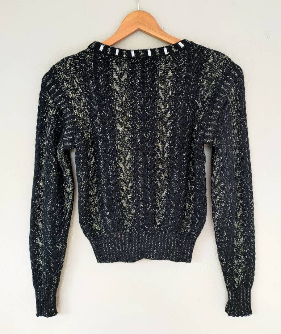 Yves Saint Laurent YSL Rive Gauche Tom Ford Lambs wool Knitwear Size XS / US 0-2 / IT 36-38 - 3 Thumbnail
