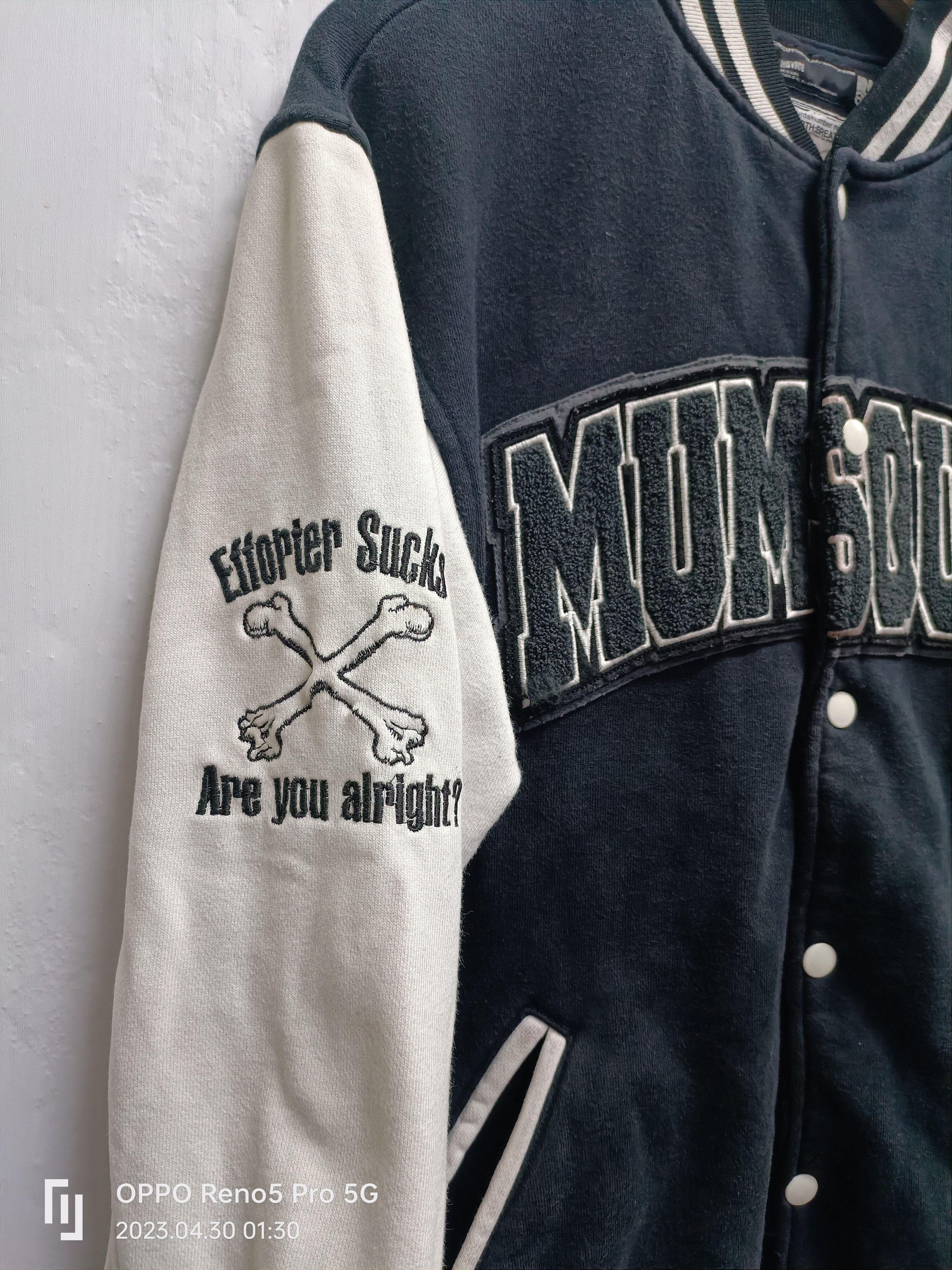 Japanese Brand × Number (N)ine Vintage invinciblearmurda/number nine varsity jacket Size US M / EU 48-50 / 2 - 2 Thumbnail