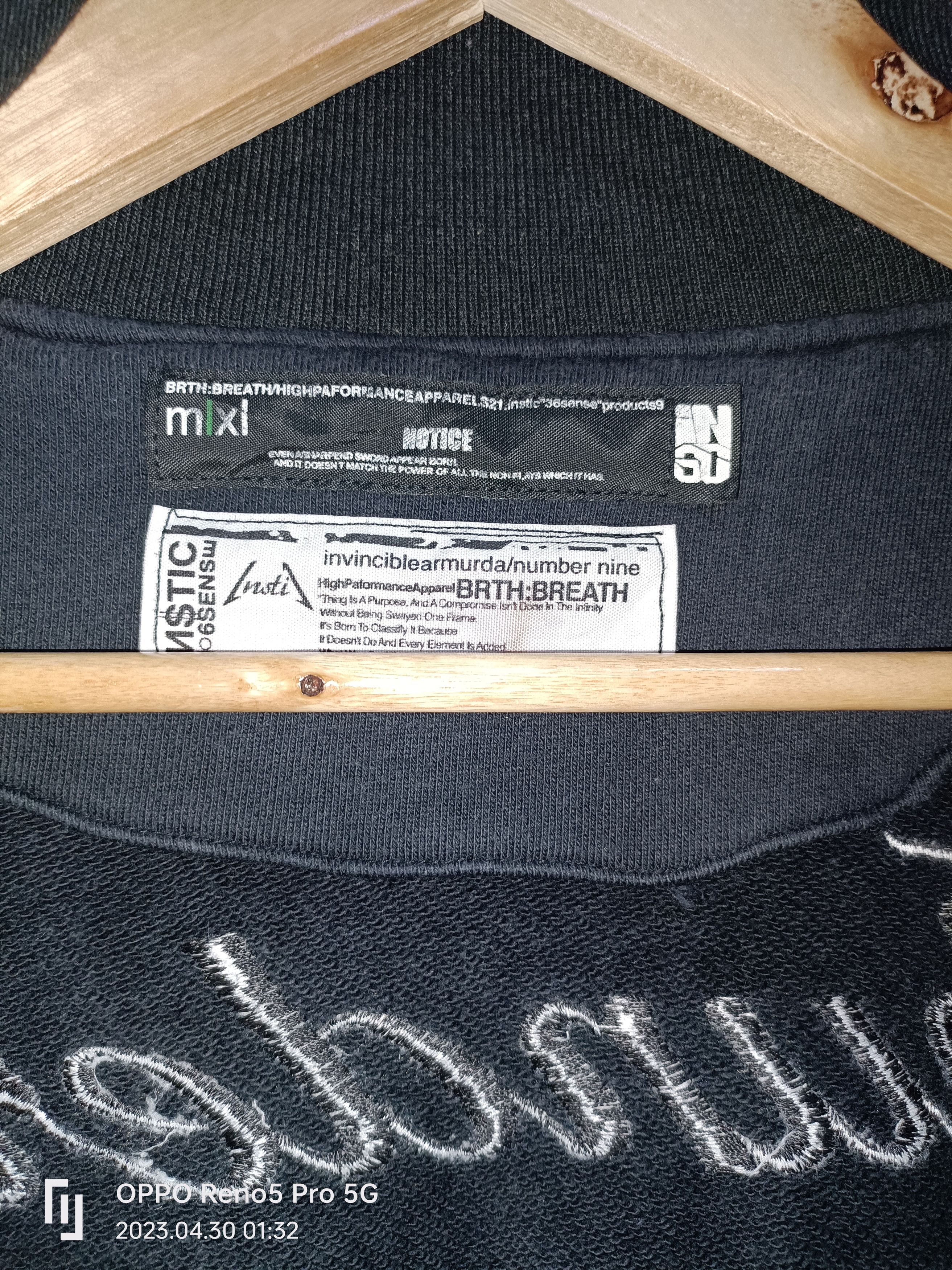 Japanese Brand × Number (N)ine Vintage invinciblearmurda/number nine varsity jacket Size US M / EU 48-50 / 2 - 6 Thumbnail