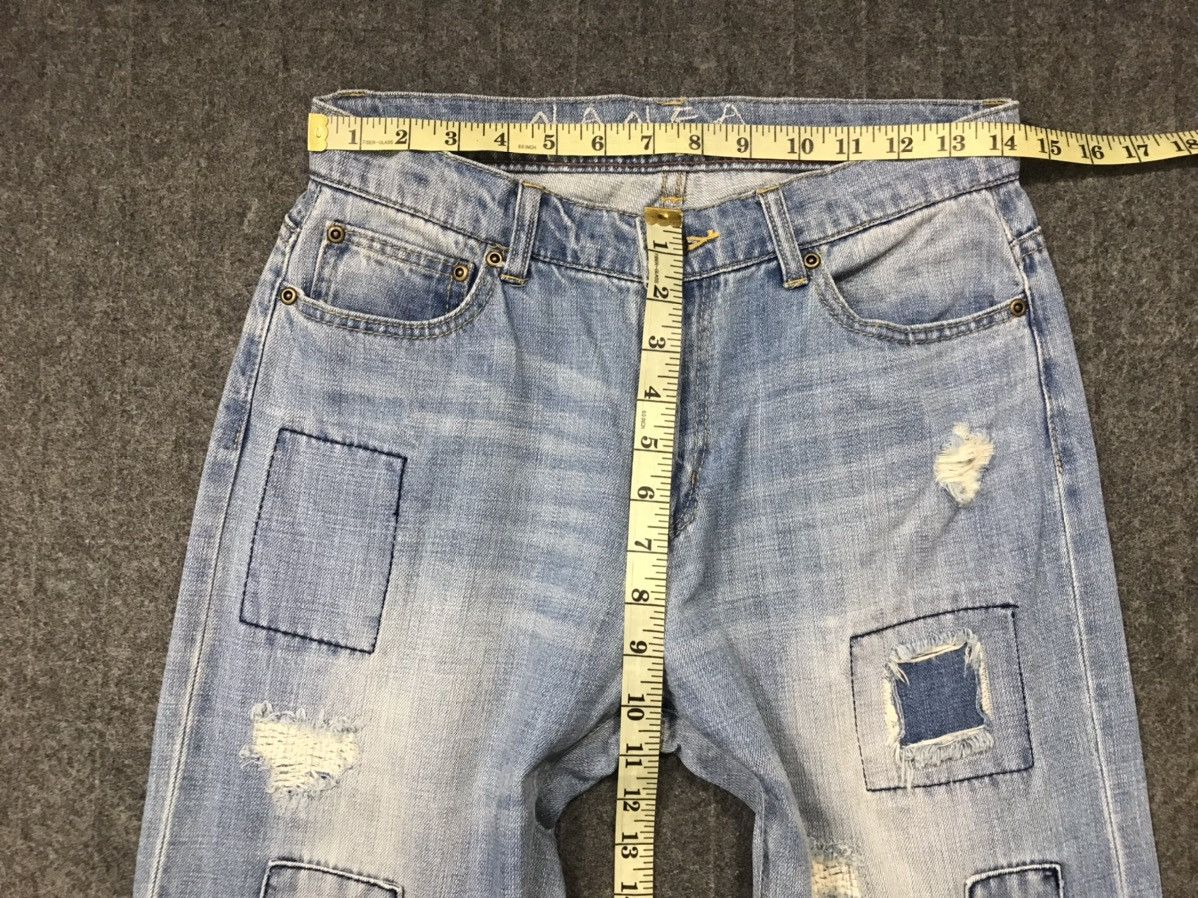Japanese Brand × Vintage Vintage Nanea Design Patchwork Jeans Style Size 29" - 14 Thumbnail