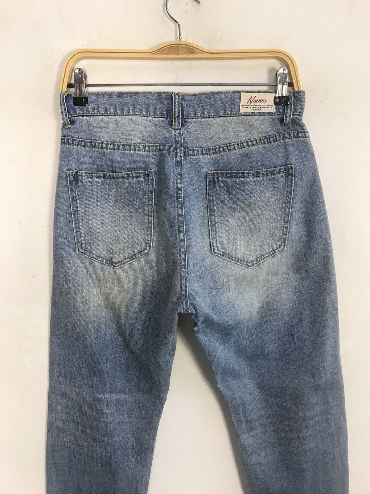 Japanese Brand × Vintage Vintage Nanea Design Patchwork Jeans Style Size 29" - 9 Thumbnail
