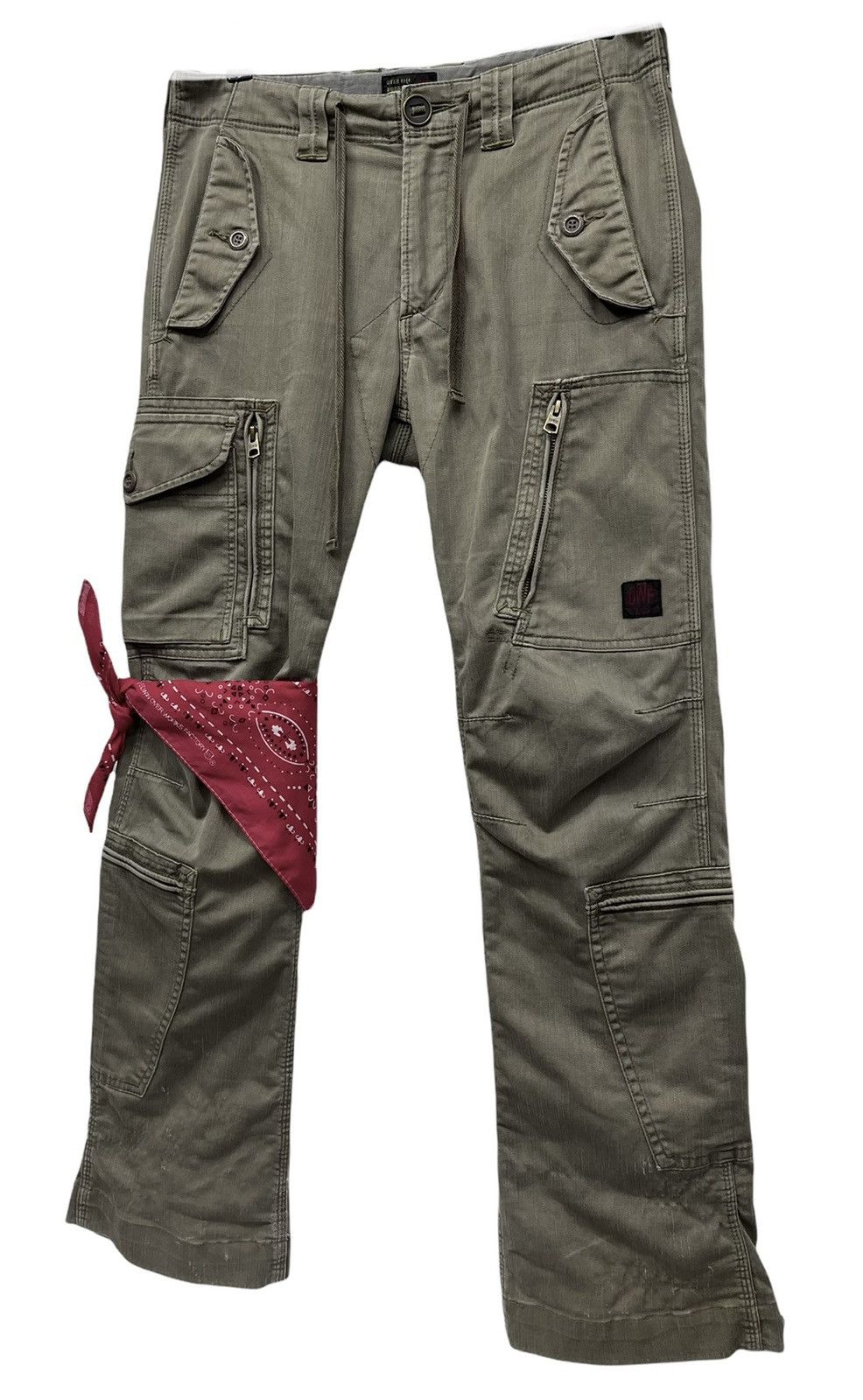 Japanese Brand × Vintage DOPE🔥9 Pocket Work Factory Tactical Cargo Pants Size US 31 - 6 Thumbnail