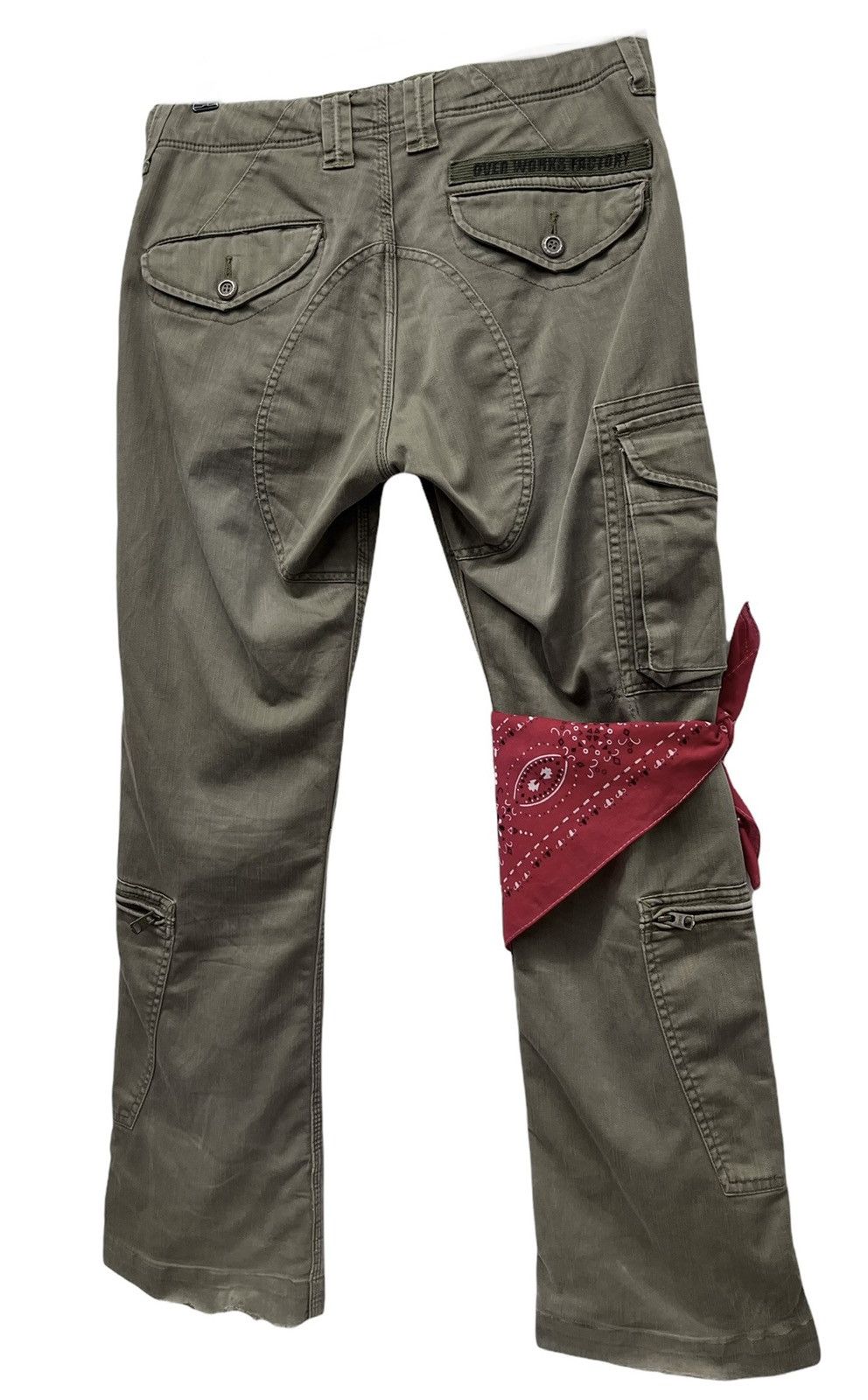 Japanese Brand × Vintage DOPE🔥9 Pocket Work Factory Tactical Cargo Pants Size US 31 - 9 Thumbnail