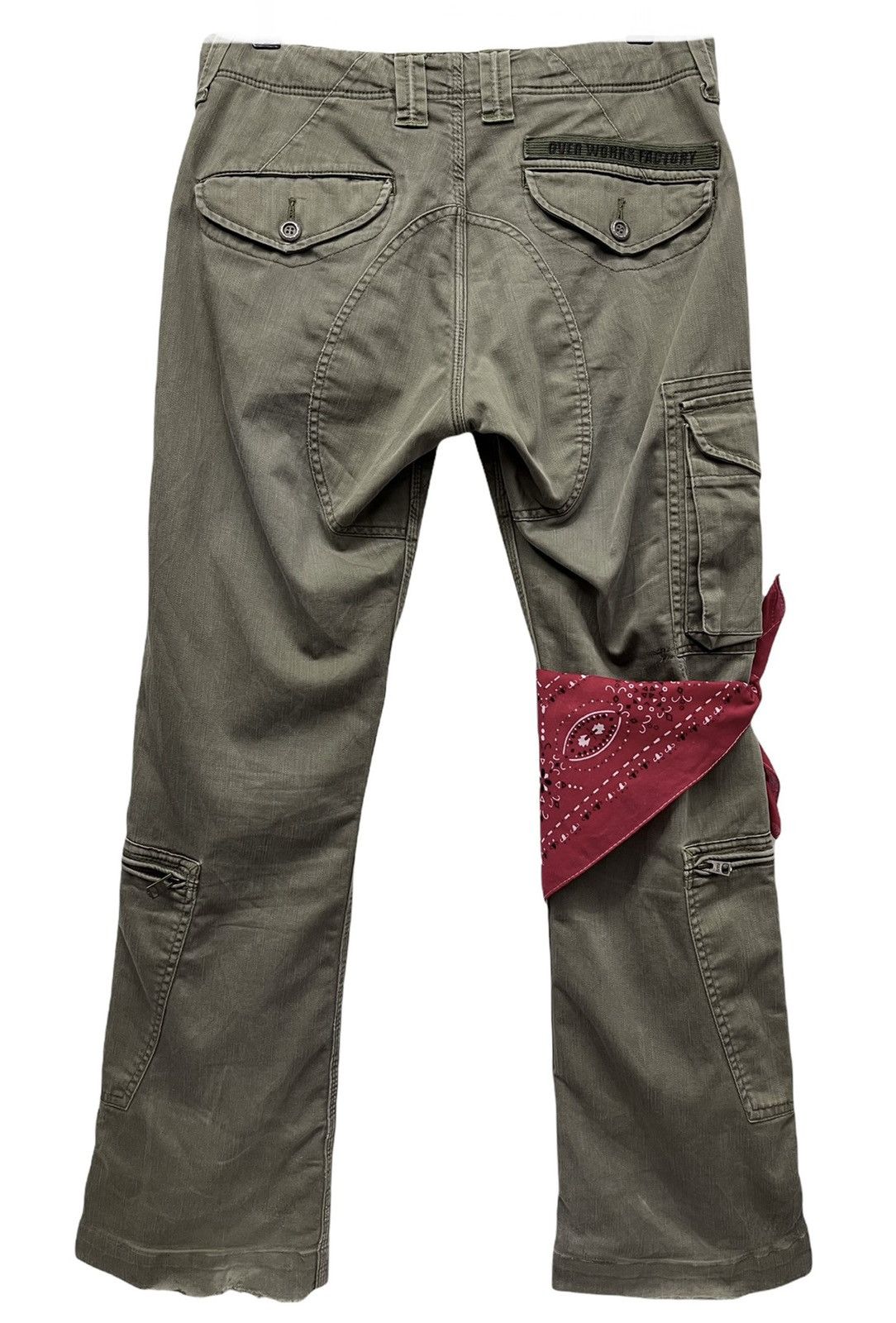 Japanese Brand × Vintage DOPE🔥9 Pocket Work Factory Tactical Cargo Pants Size US 31 - 7 Thumbnail