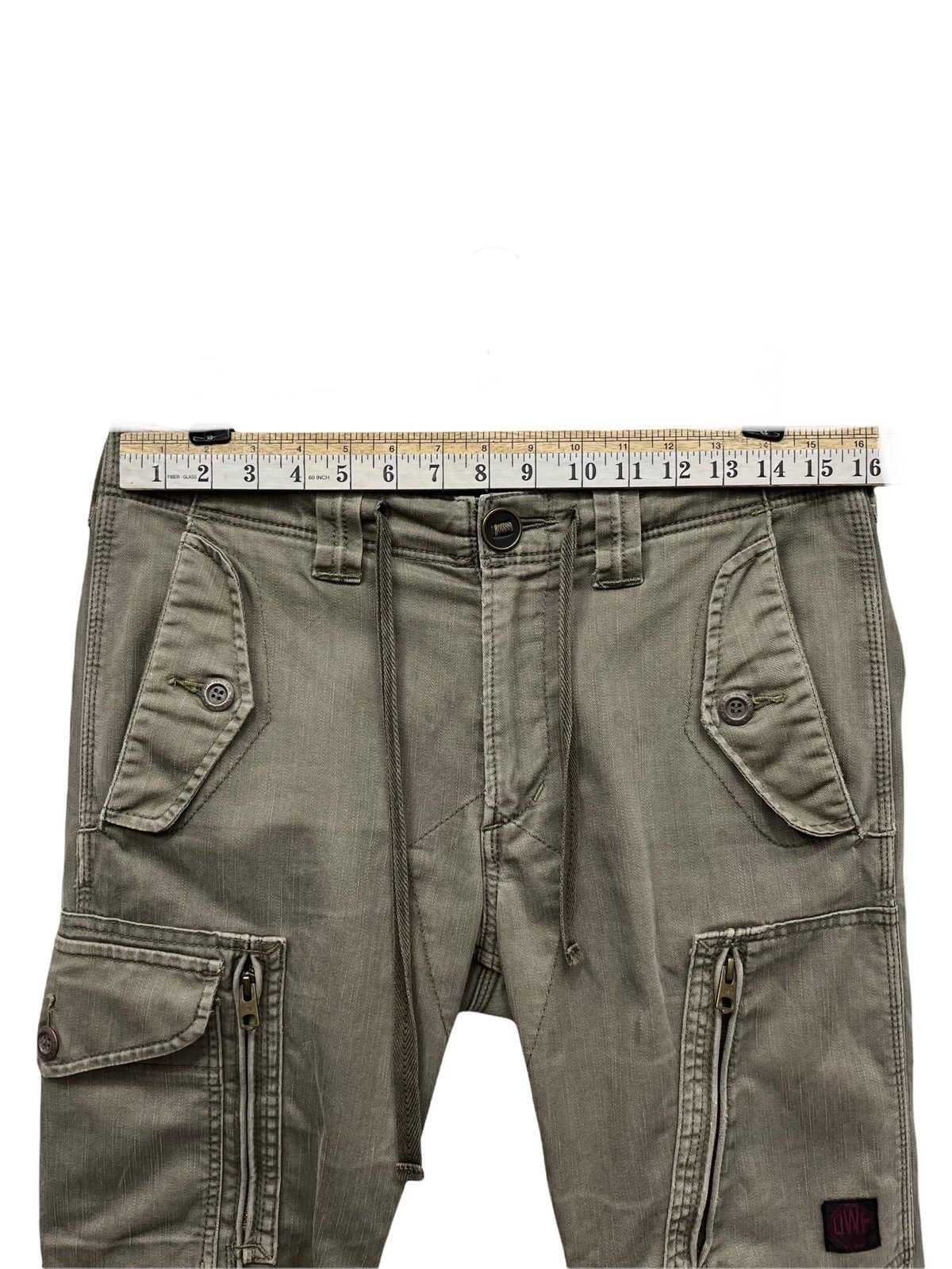 Japanese Brand × Vintage DOPE🔥9 Pocket Work Factory Tactical Cargo Pants Size US 31 - 24 Thumbnail