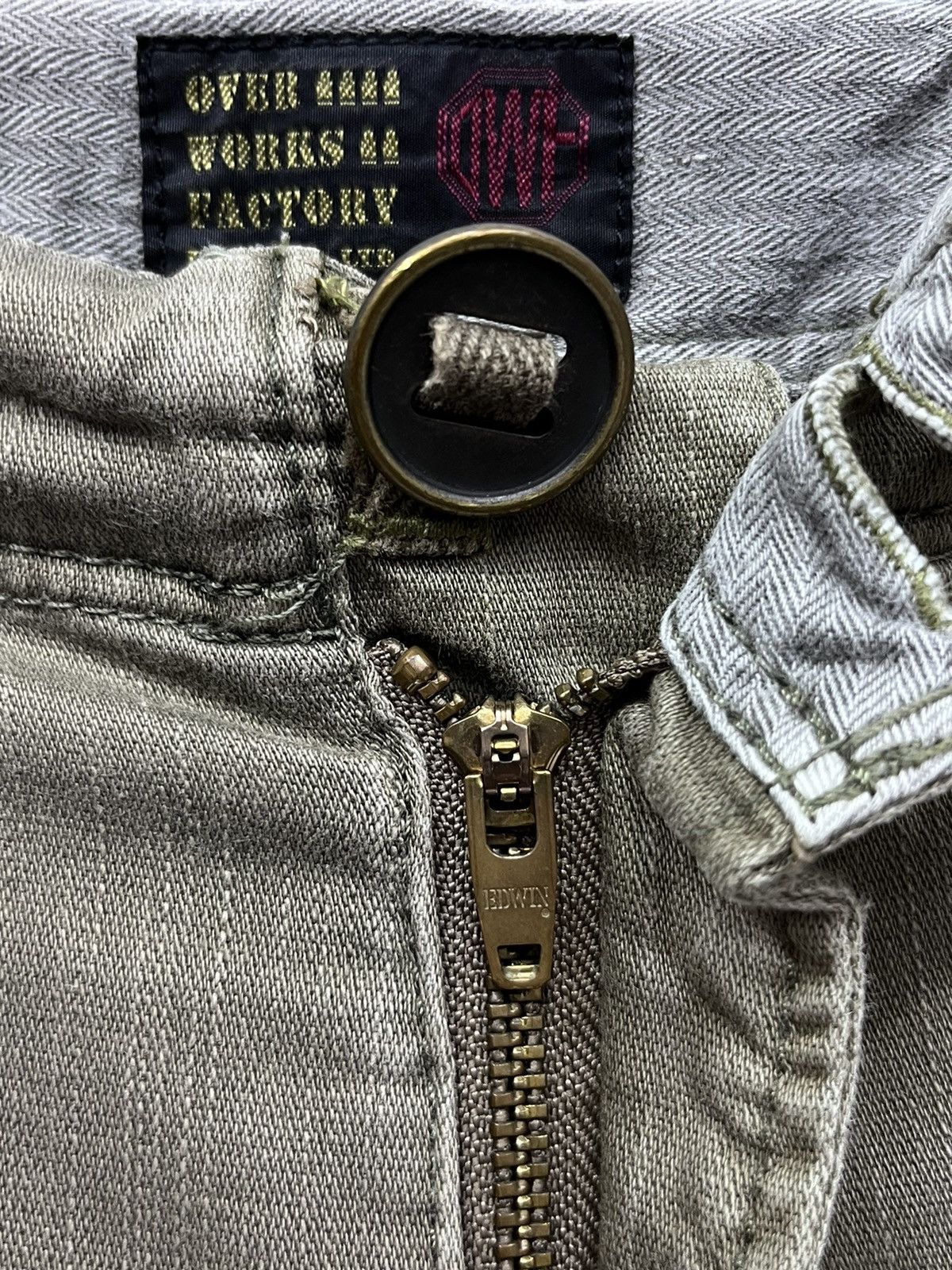 Japanese Brand × Vintage DOPE🔥9 Pocket Work Factory Tactical Cargo Pants Size US 31 - 20 Thumbnail