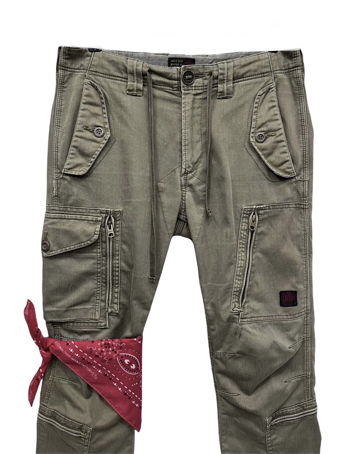 Japanese Brand × Vintage DOPE🔥9 Pocket Work Factory Tactical Cargo Pants Size US 31 - 10 Thumbnail