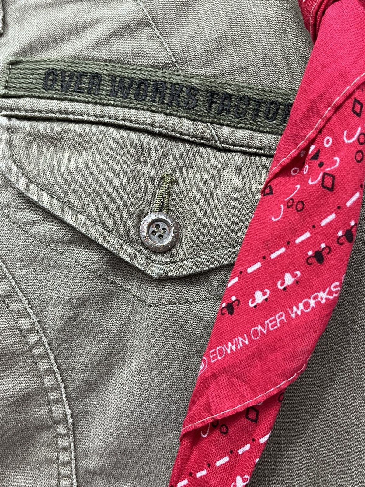 Japanese Brand × Vintage DOPE🔥9 Pocket Work Factory Tactical Cargo Pants Size US 31 - 4 Thumbnail