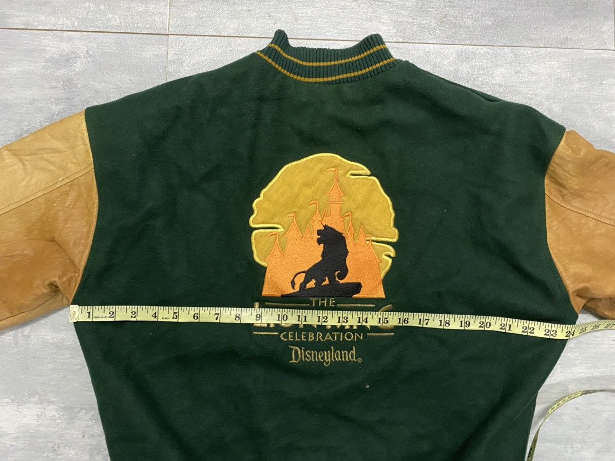 Disney 🔥Vintage🔥90’s The Lion King Disney Varsity Leather Jacket Size US M / EU 48-50 / 2 - 10 Thumbnail