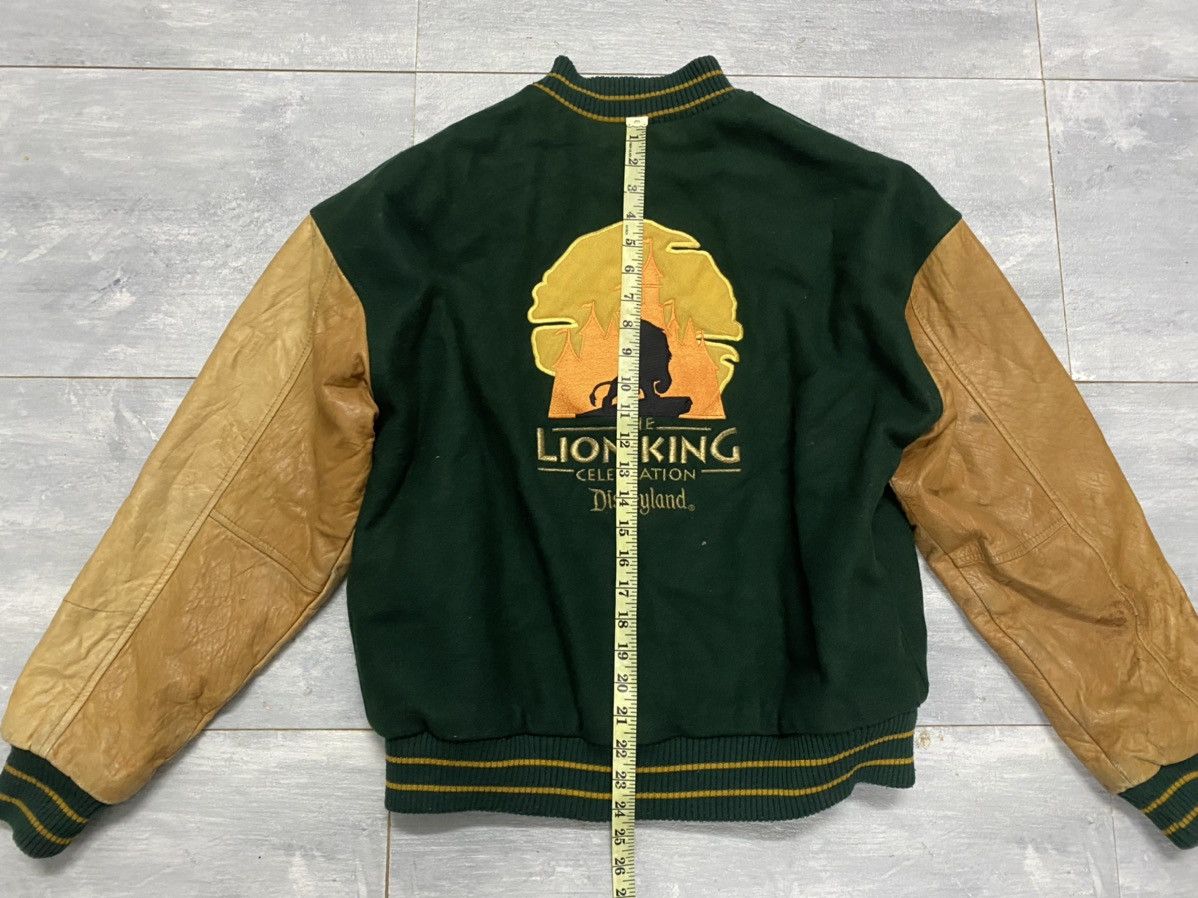 Disney 🔥Vintage🔥90’s The Lion King Disney Varsity Leather Jacket Size US M / EU 48-50 / 2 - 9 Thumbnail