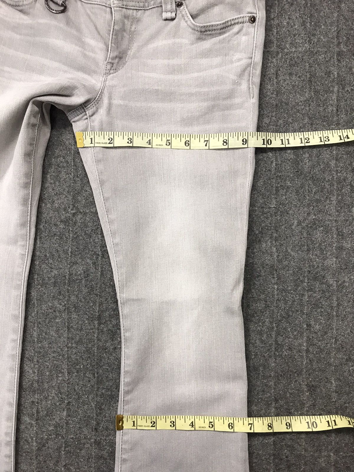 Burberry Burberry London Grey Colour Design Boocut Jeans Size 30" / US 8 / IT 44 - 19 Thumbnail