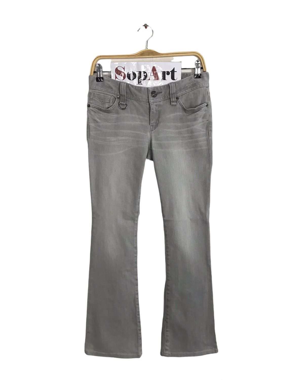 Burberry Burberry London Grey Colour Design Boocut Jeans Size 30" / US 8 / IT 44 - 1 Thumbnail