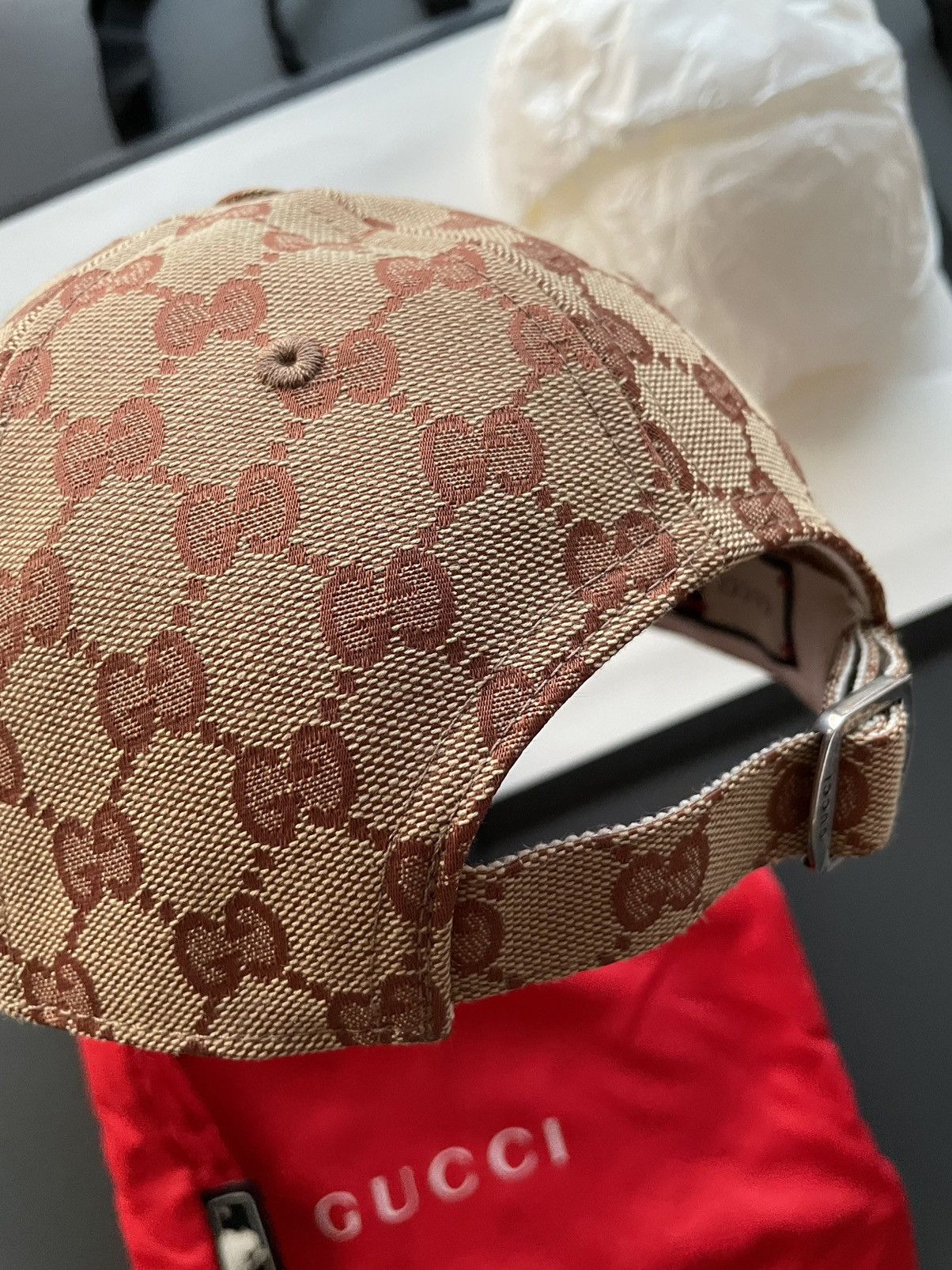 Gucci × MLB Super Runway Limited Edition Gucci x LA Dodgers GG Logo Hat Size ONE SIZE - 6 Thumbnail