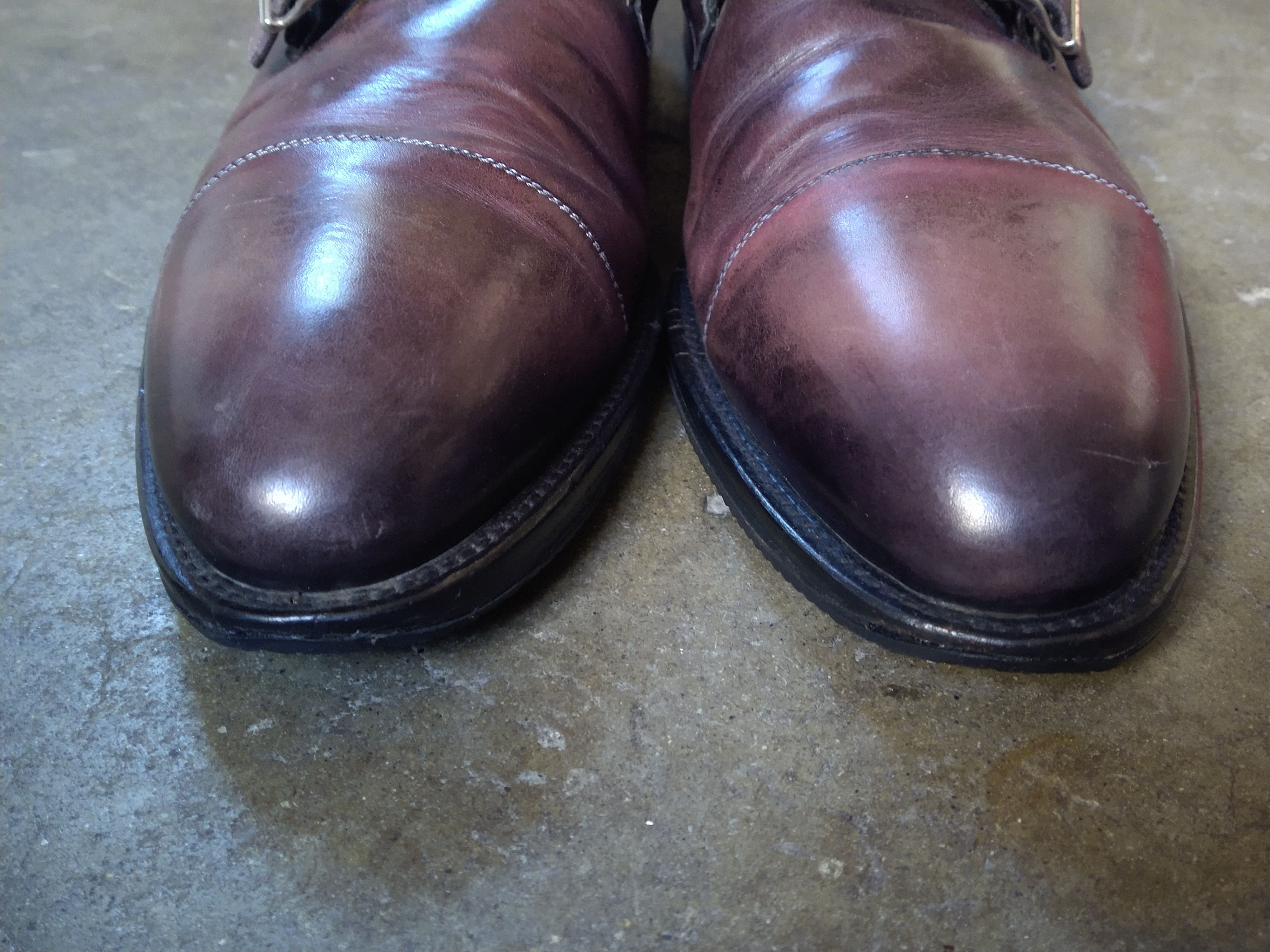 Magnanni Magnanni Double Monk Strap Dress Shoes 11.5 Brown Leather Size US 11.5 / EU 44-45 - 3 Thumbnail