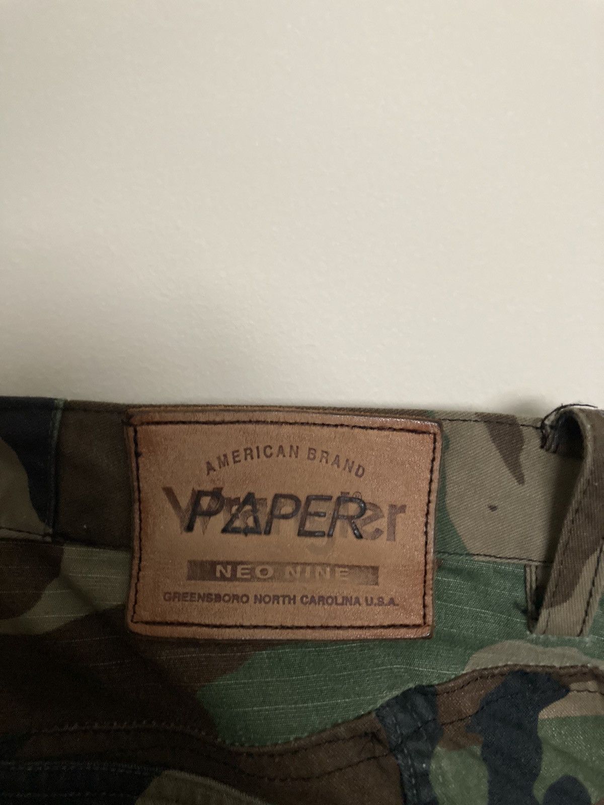 20471120 20471120 "Paper" Reconstructed Camo Pants Size US 28 / EU 44 - 10 Thumbnail