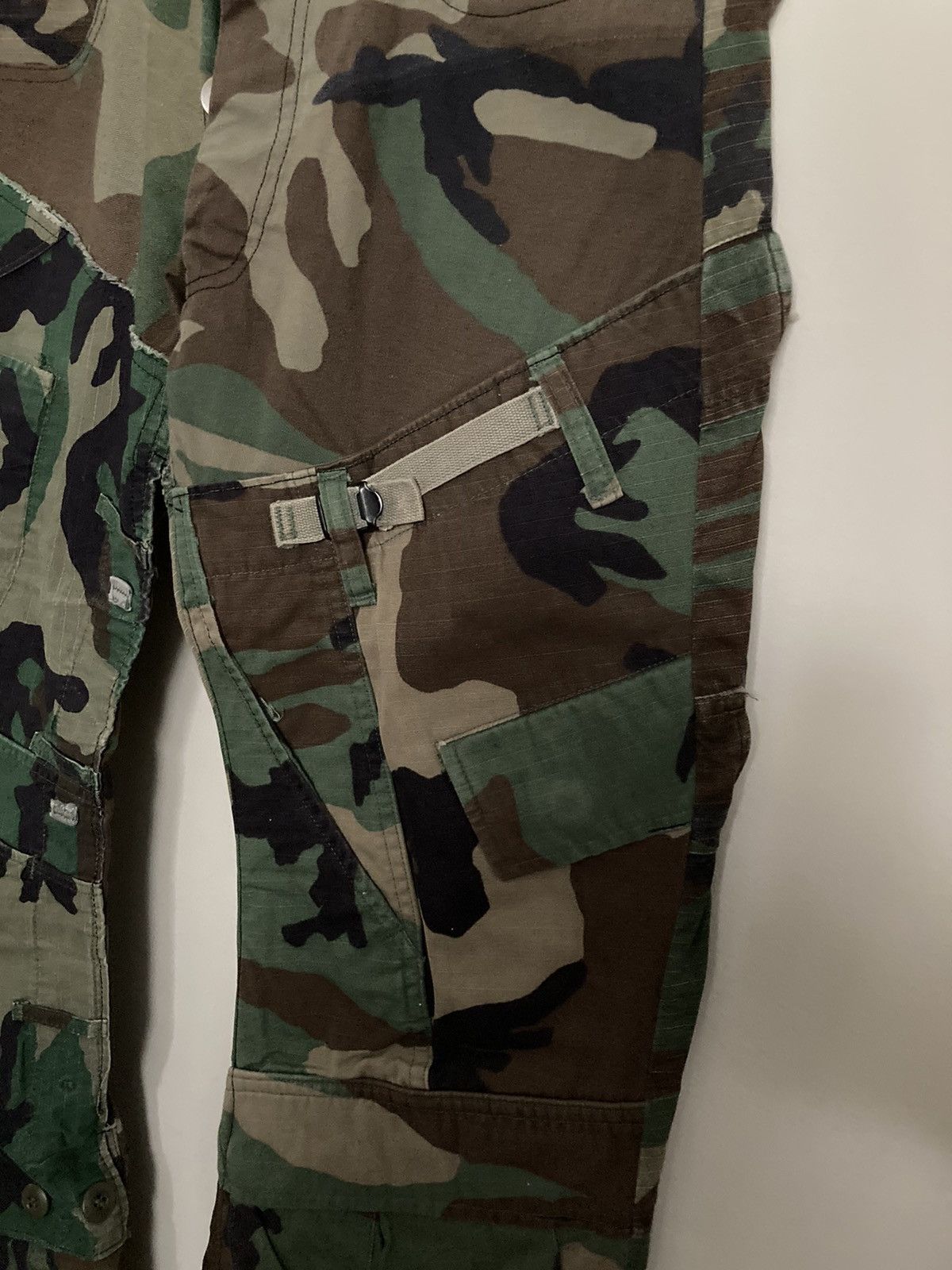 20471120 20471120 "Paper" Reconstructed Camo Pants Size US 28 / EU 44 - 5 Thumbnail