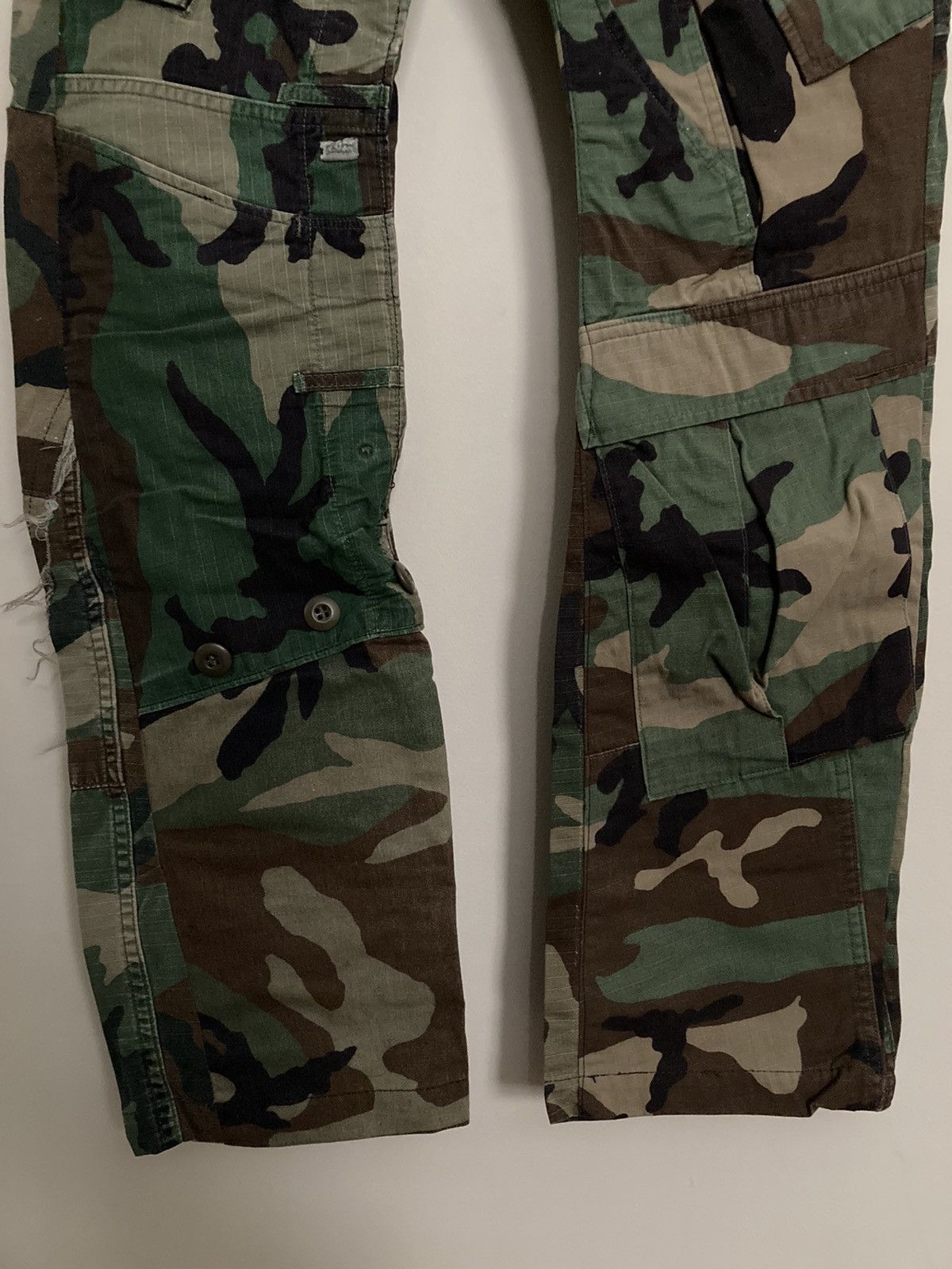 20471120 20471120 "Paper" Reconstructed Camo Pants Size US 28 / EU 44 - 6 Thumbnail